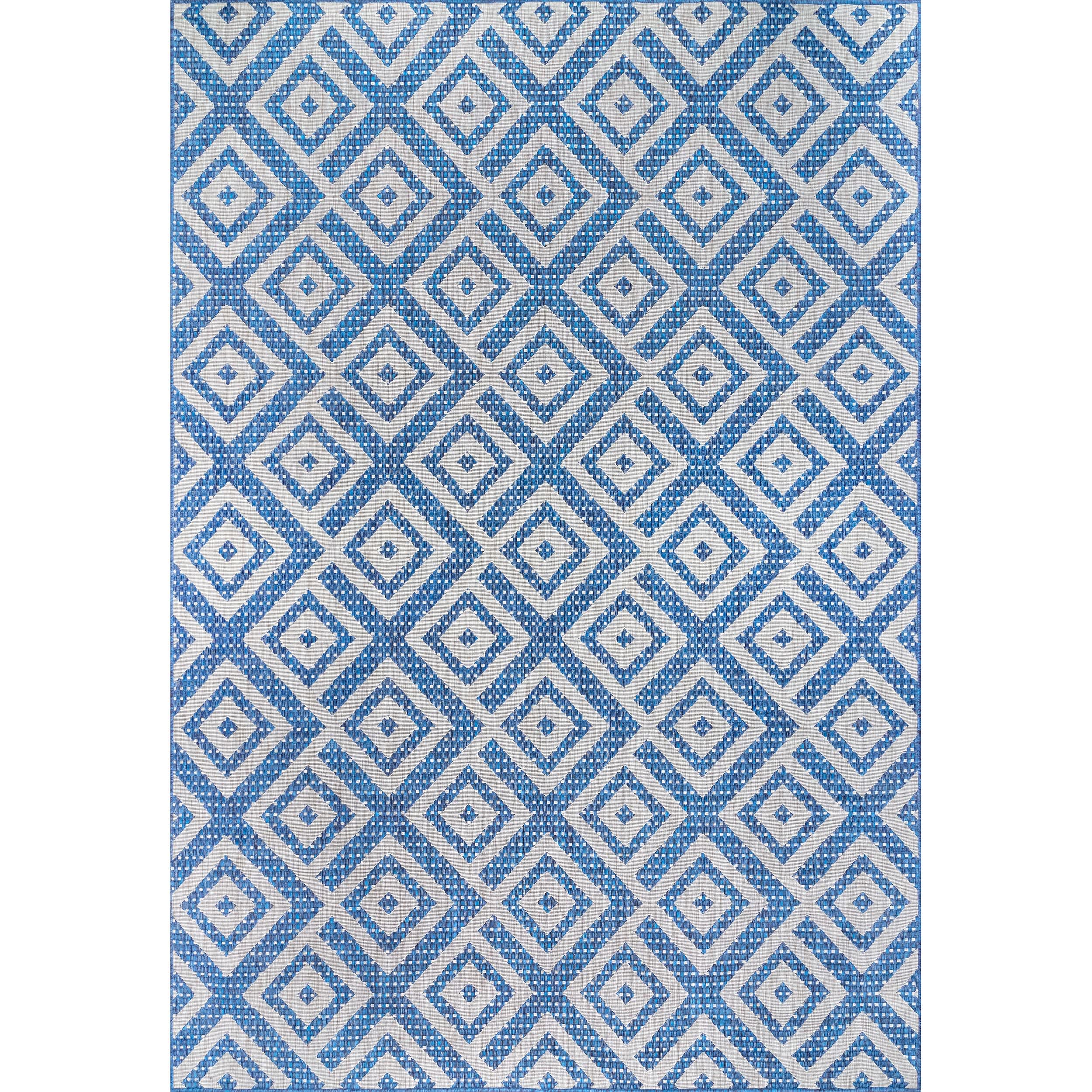 Tayla Diamond Lattice Indoor/Outdoor Area Rug