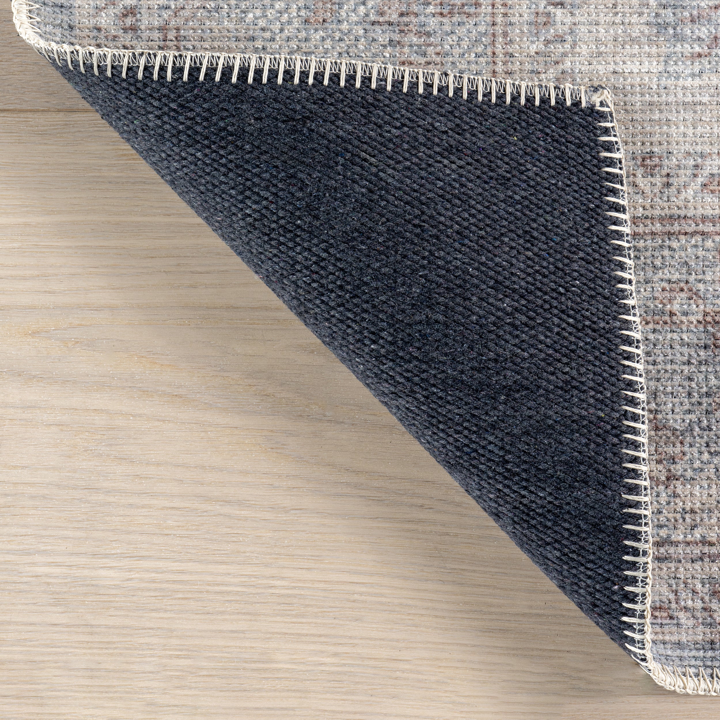 Green Haven Collection Noemie Recycled Cotton Machine Washable Area Rug - Image 8