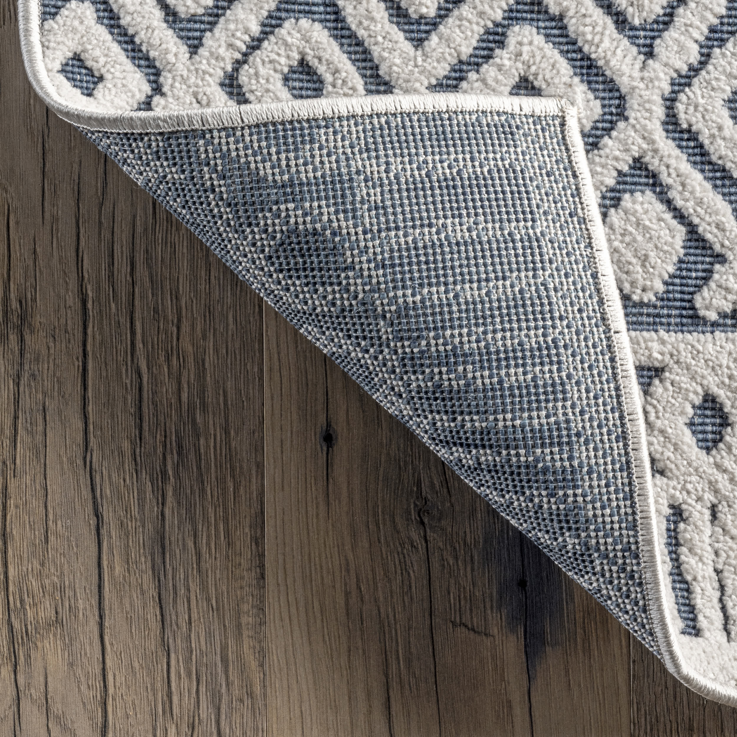 Tina Textured Geometric Banded Area Rug - Image 16