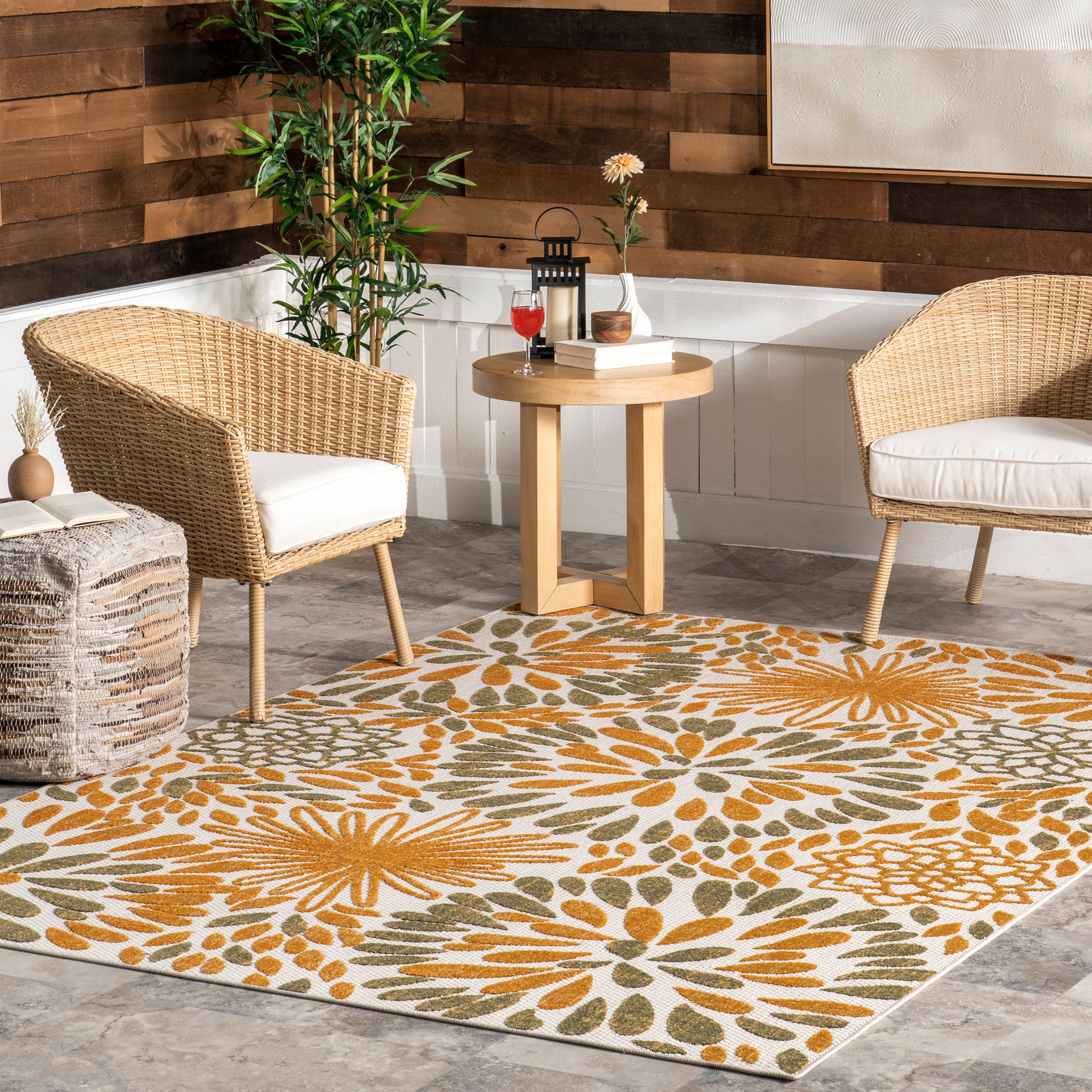 Monique Floral Indoor/Outdoor Area Rug - Image 23