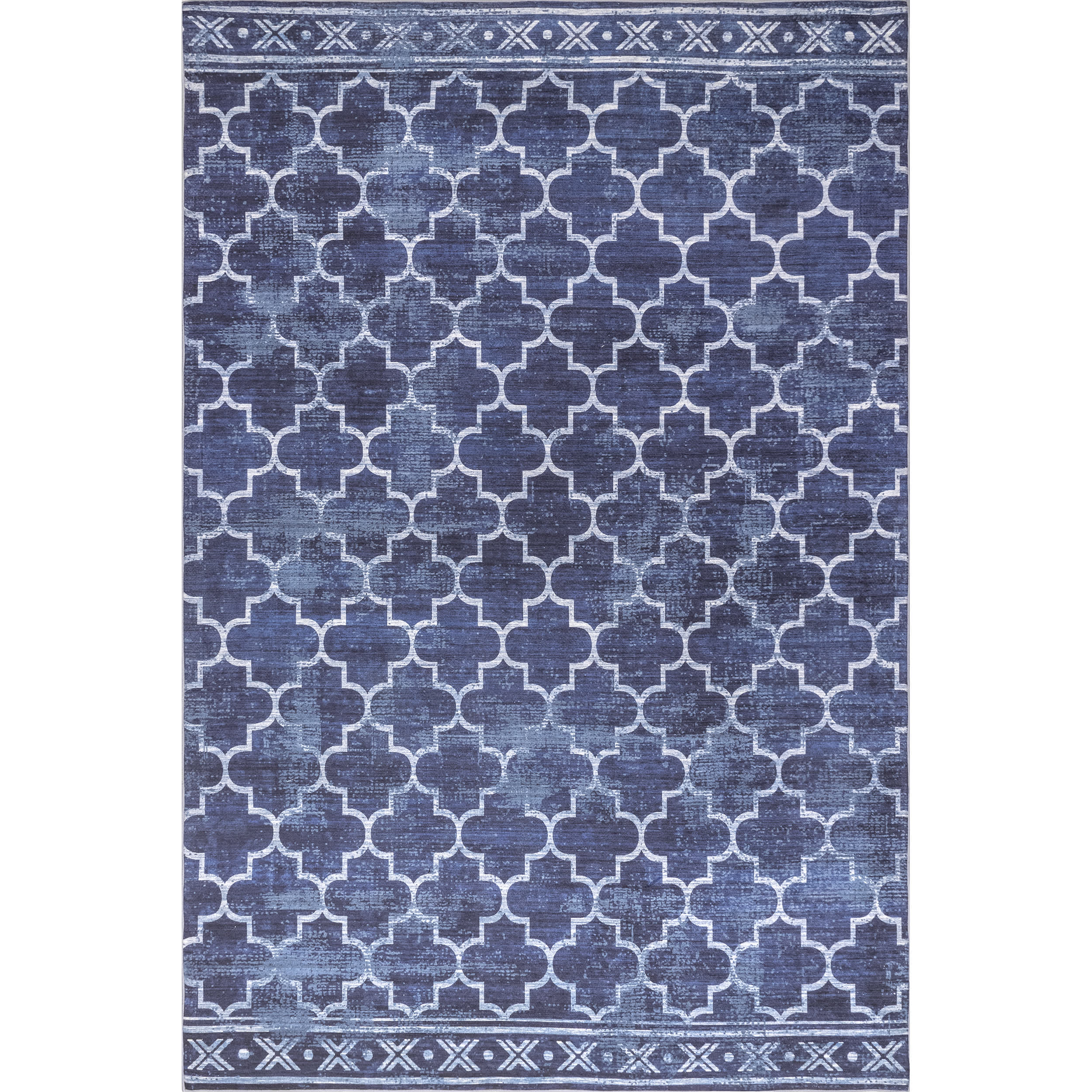 Maribel Geometric Machine Washable Indoor/Outdoor Area Rug
