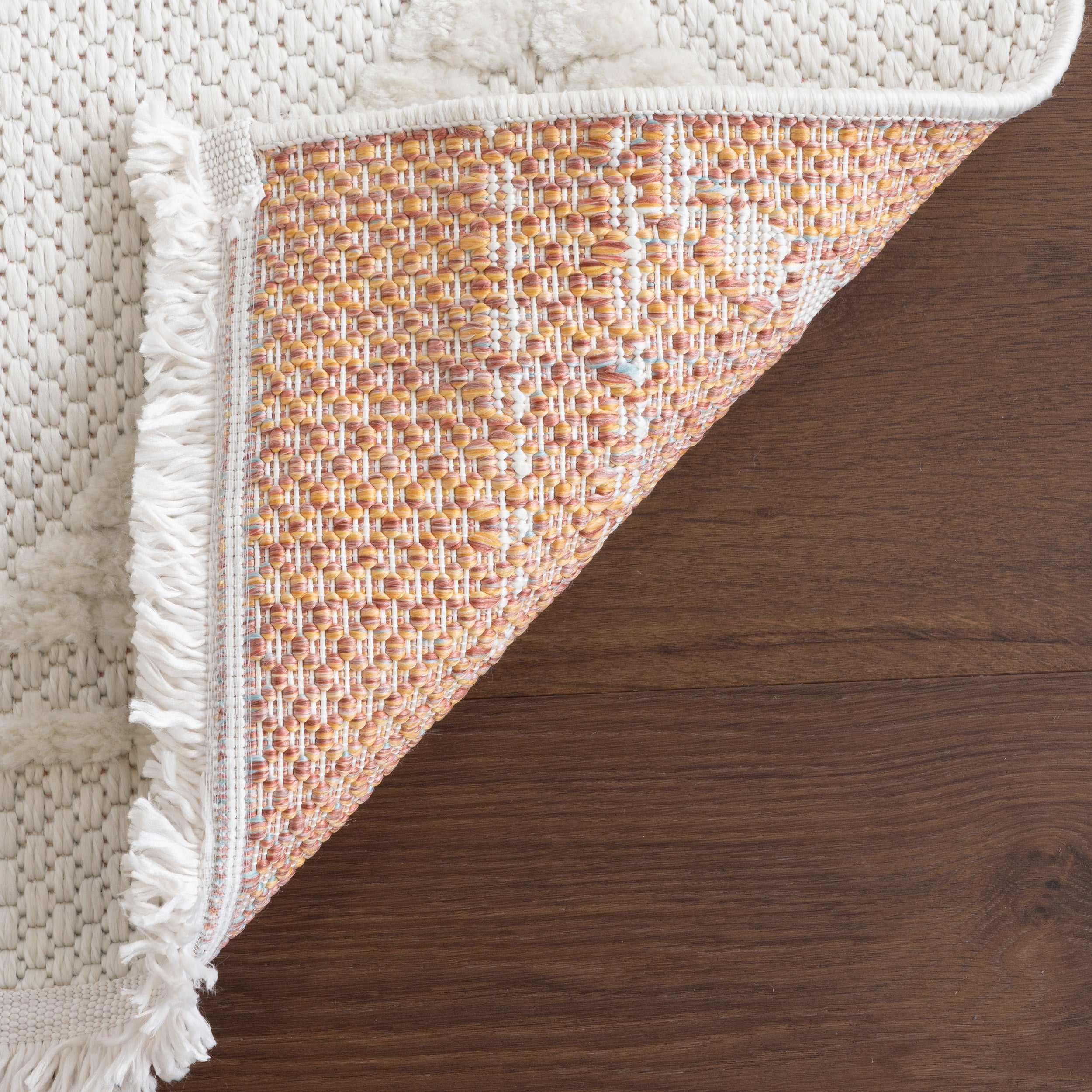 Amalie Trellis Fringe Area Rug - Image 8