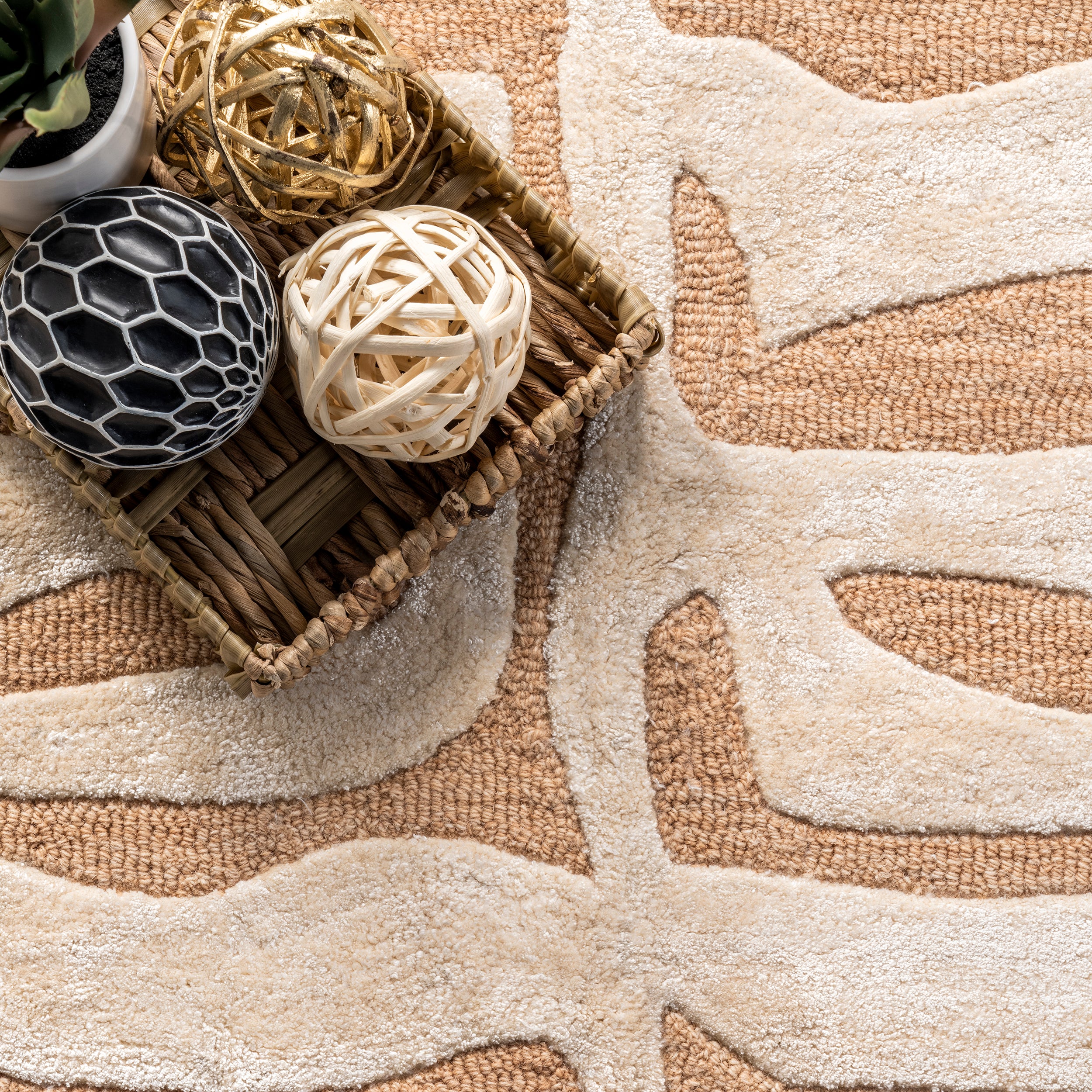 Hand Tufted Plush Zebra Area Rug - Image 25