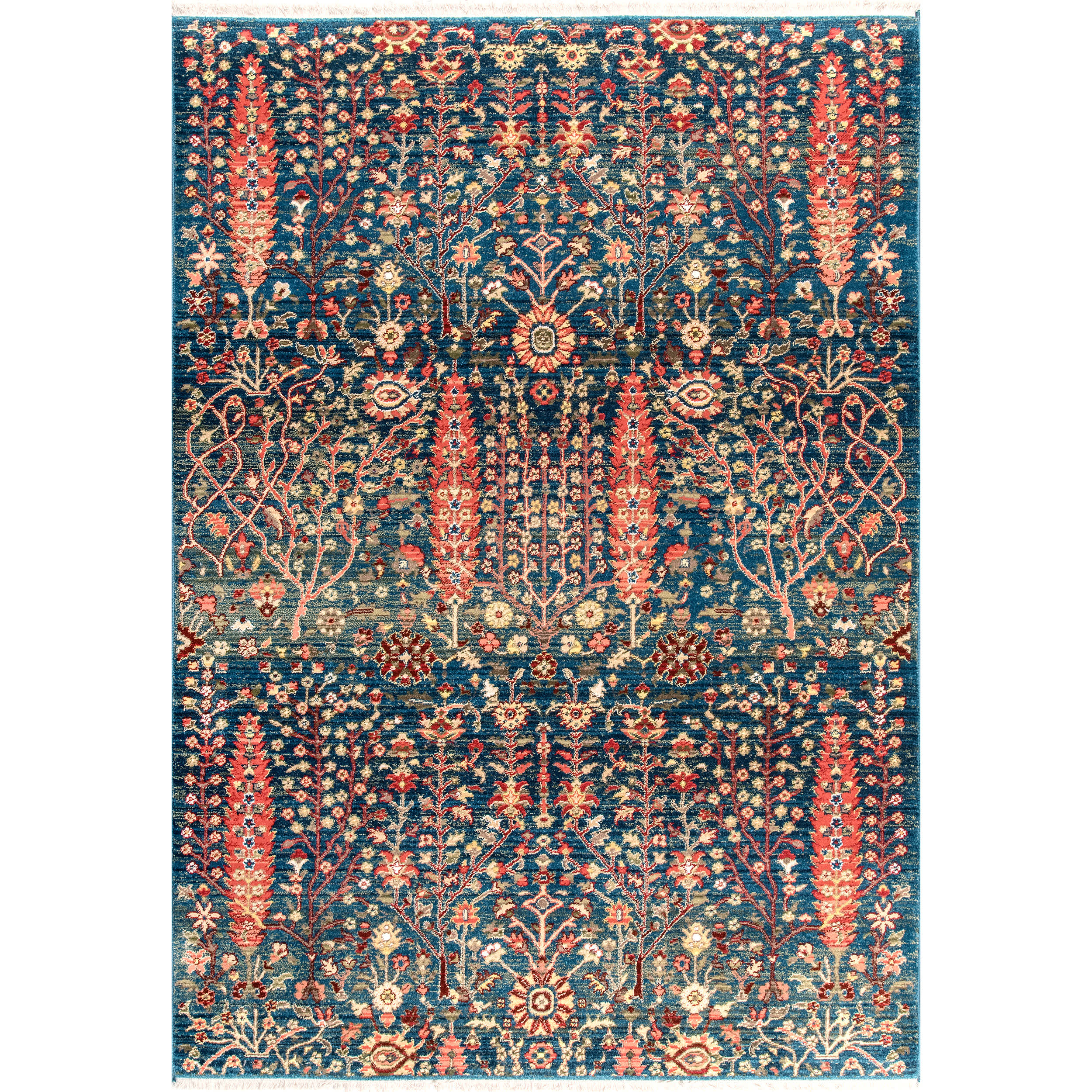 Dasilva Tribal Fringe Area Rug - Image 8