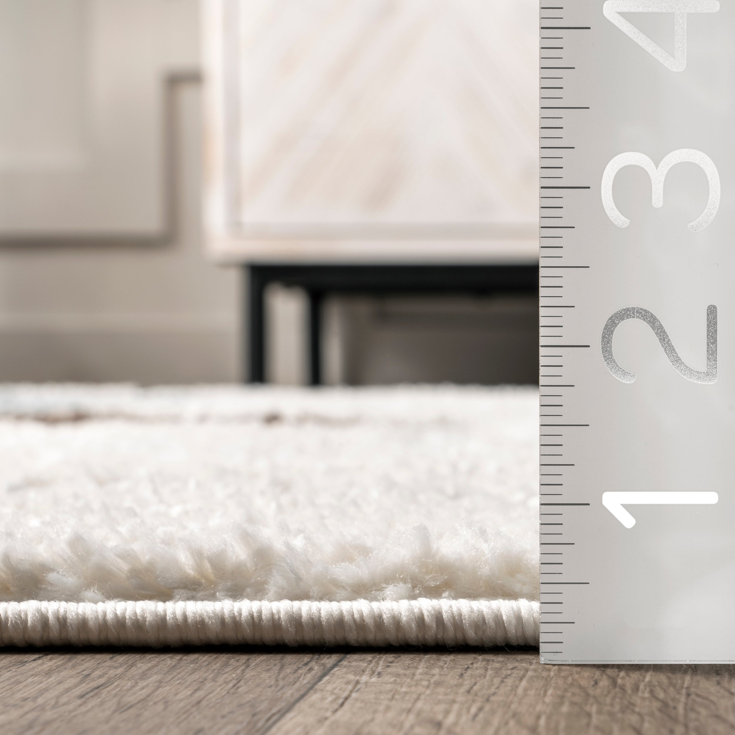 Zende Colorful Stones Kids Tassel Area Rug - Image 3