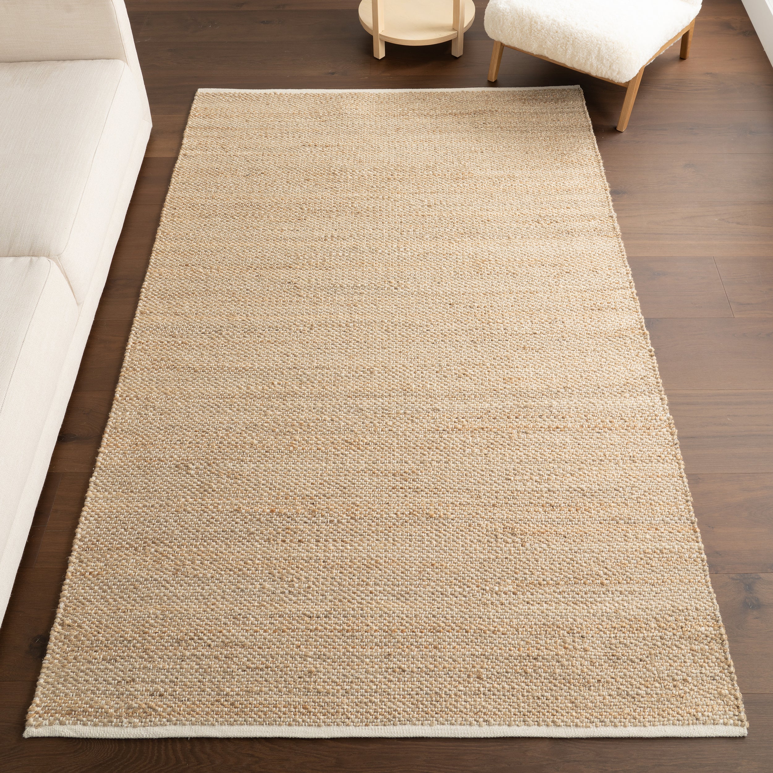 Eladia Solid Jute Area Rug - Image 2