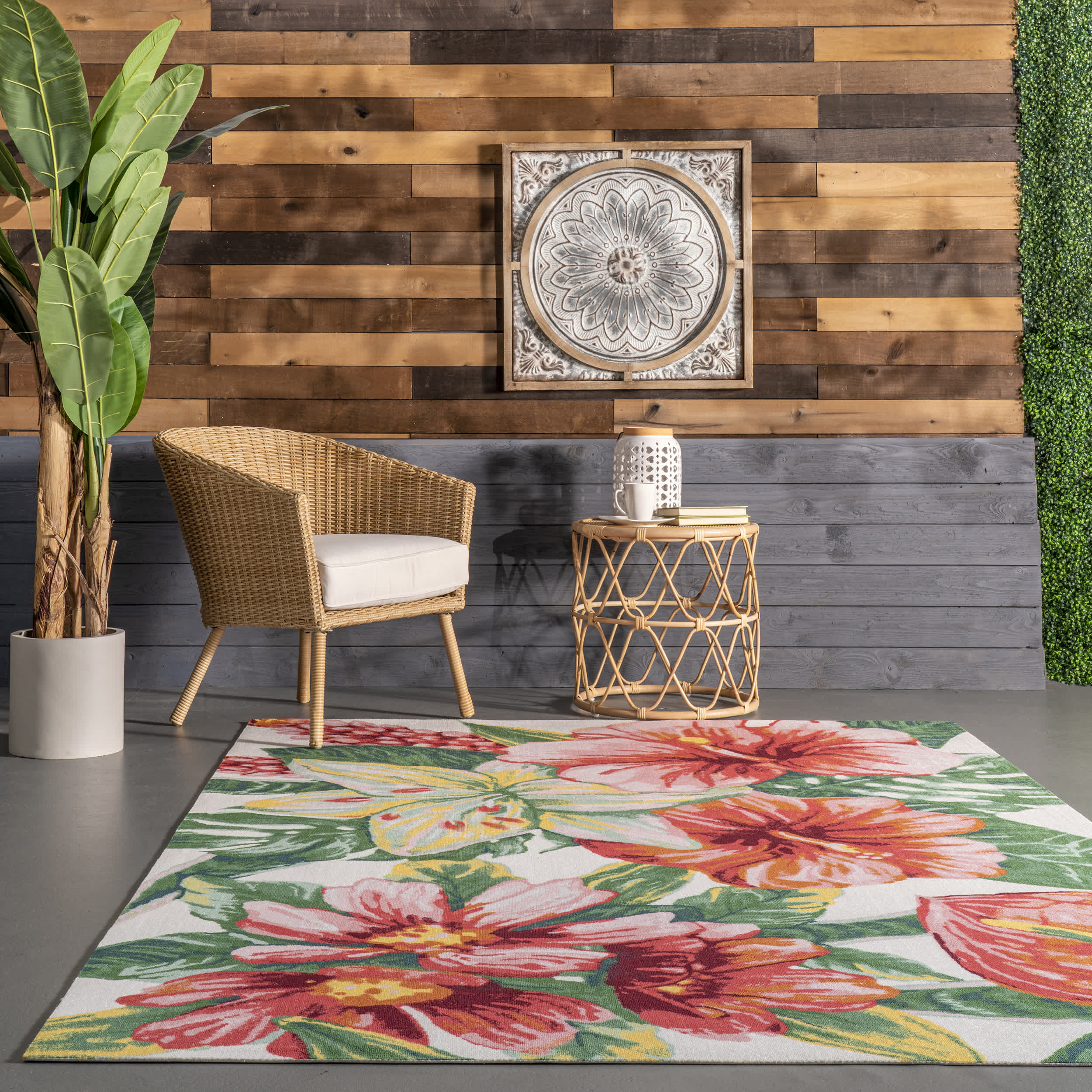 Contemporary Floral Sabrina Area Rug - Image 8