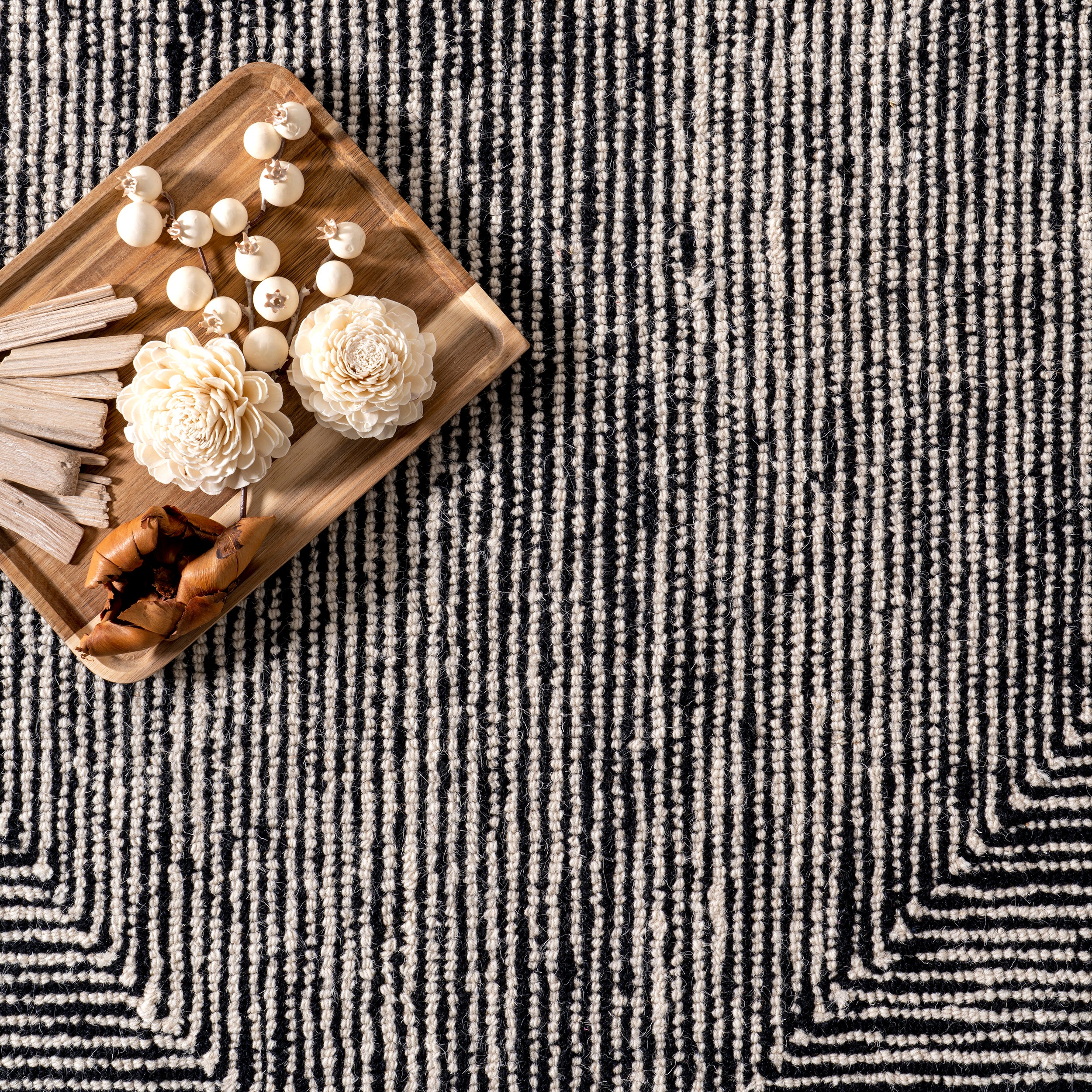 Heidi Modern Hand Tufted Wool Area Rug - Image 6