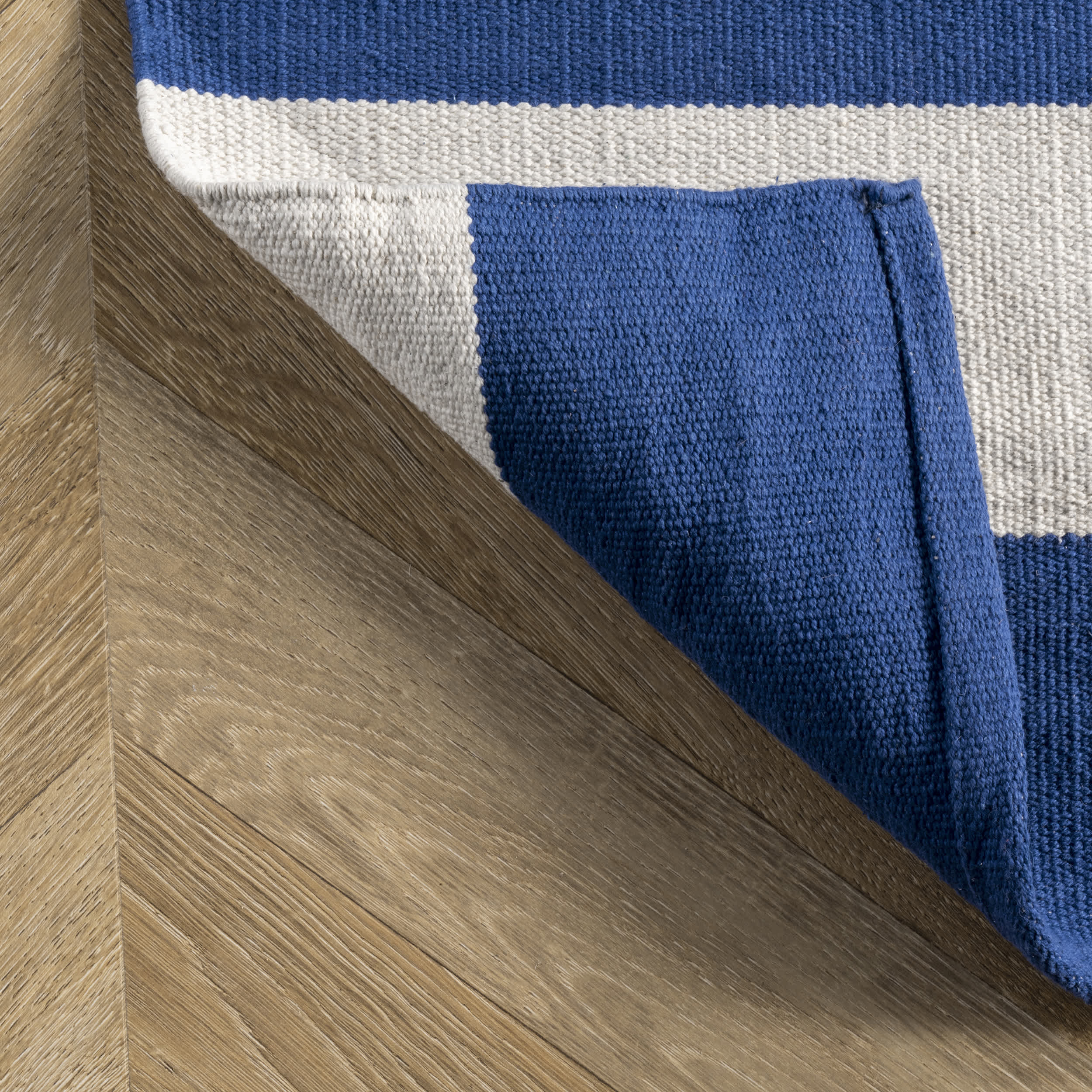 Gracen Cotton Stripe Area Rug - Image 14