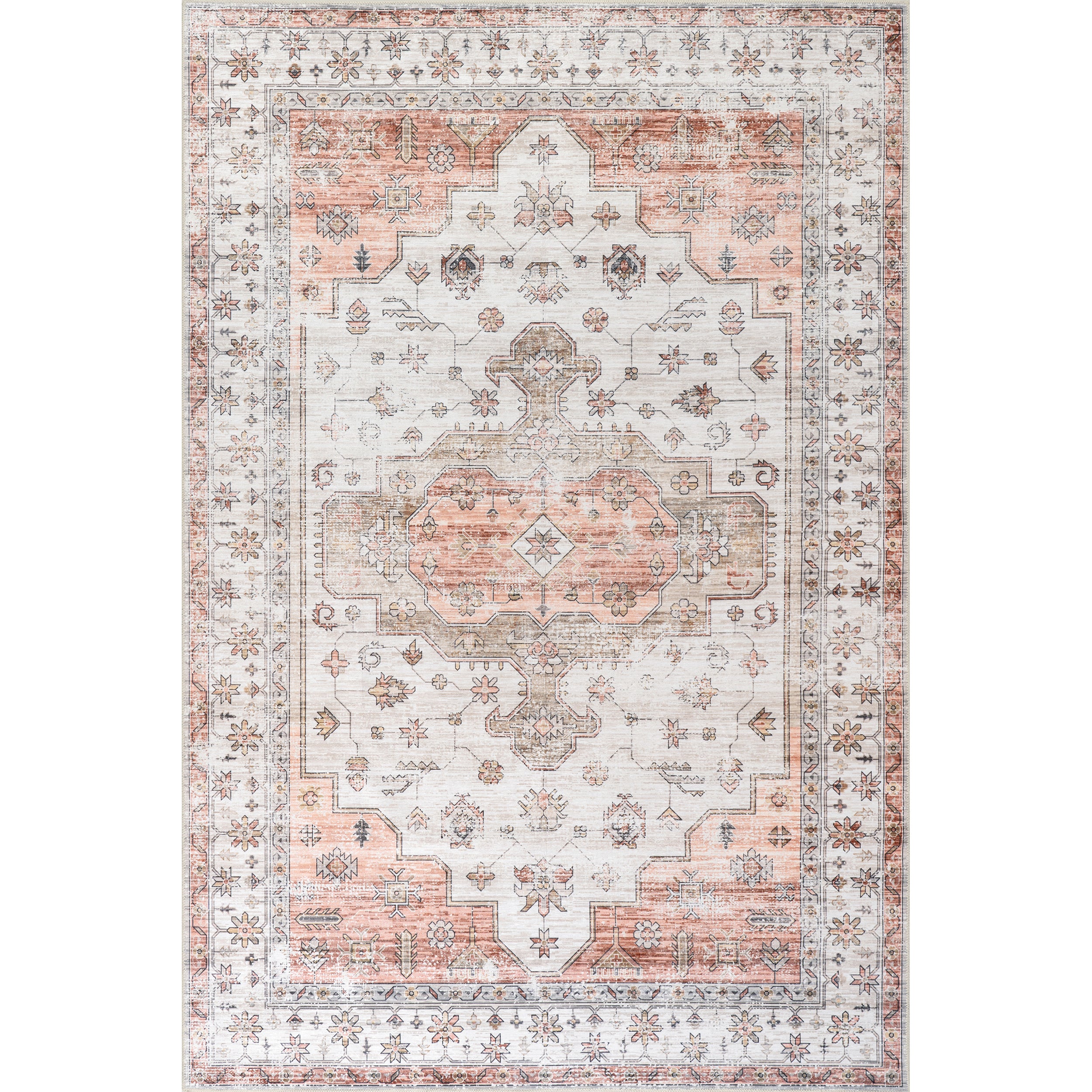 Vinka SplashGuard Machine Washable Area Rug