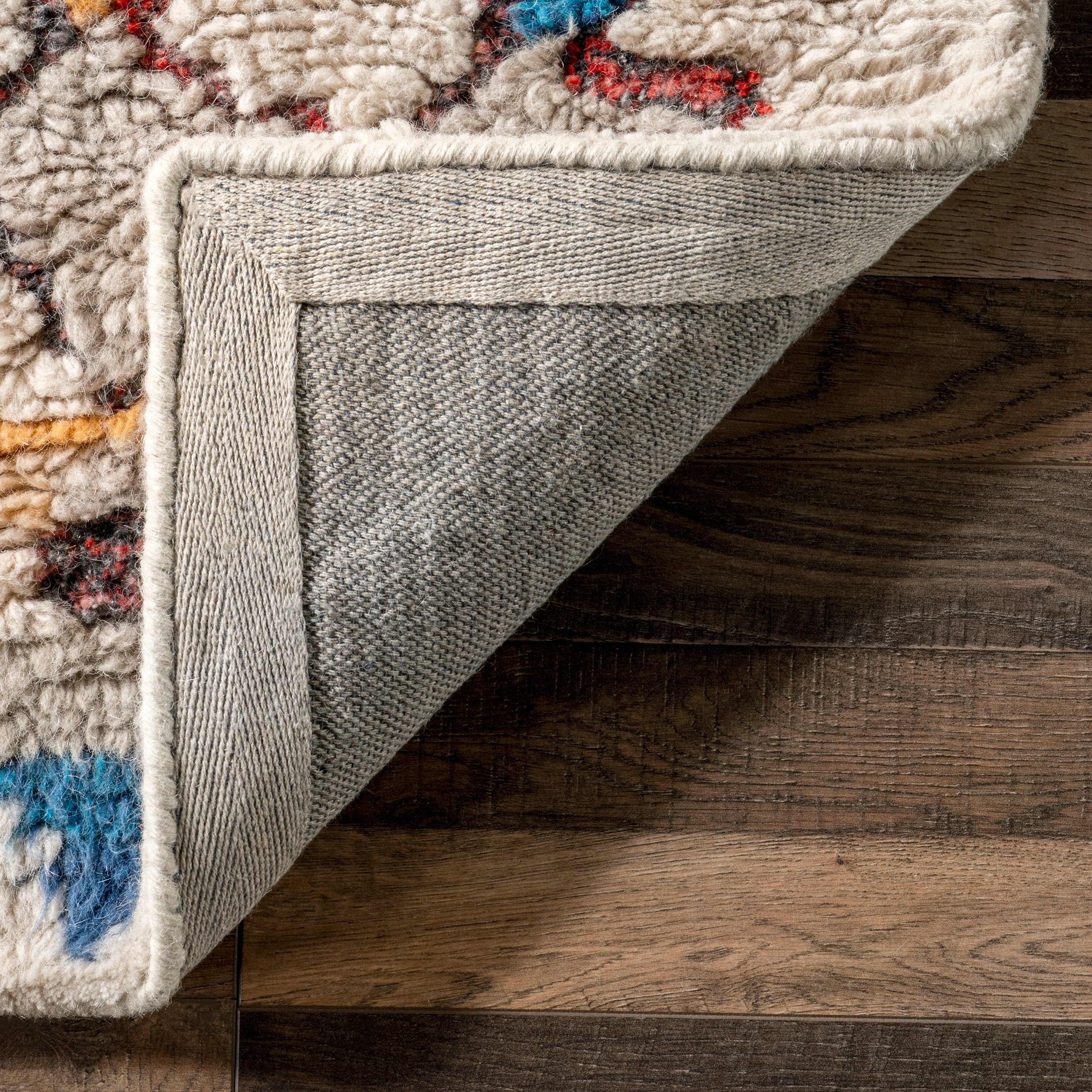 Hand Tufted Moroccan Helaine Shaggy Area Rug - Image 7