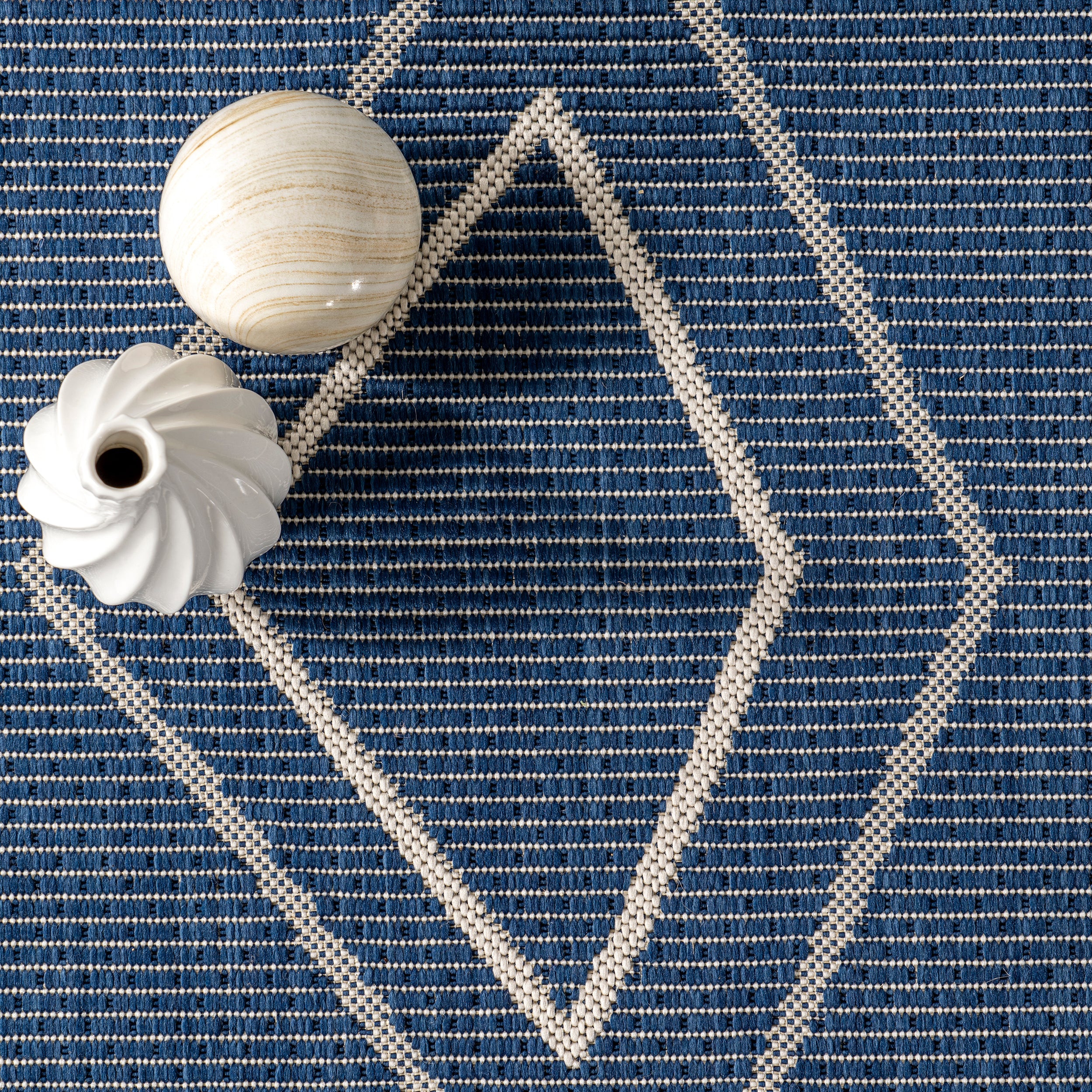 Mallie Moroccan Striped Indoor/Outdoor Area Rug - Image 6
