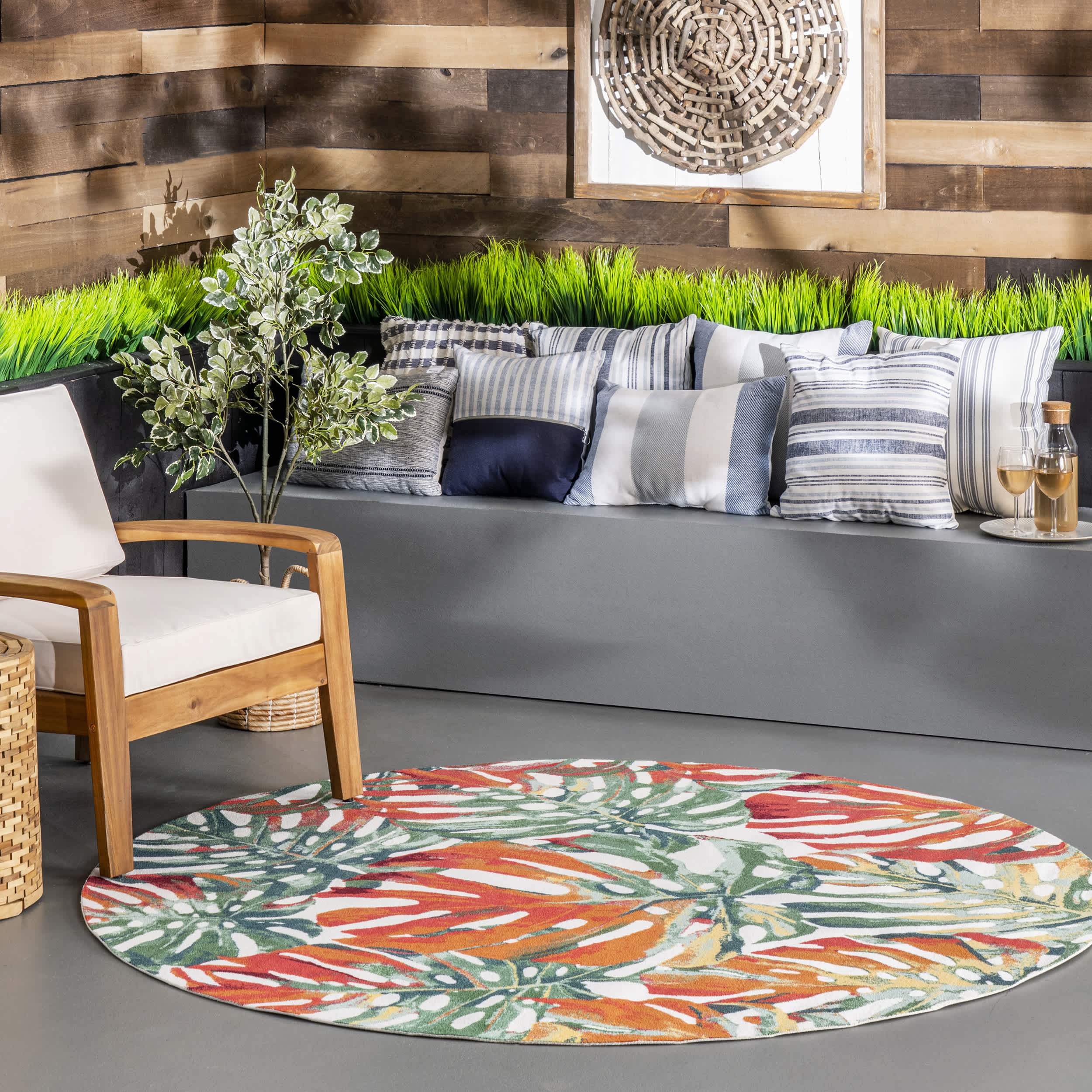 Contemporary Floral Janice Area Rug - Image 11