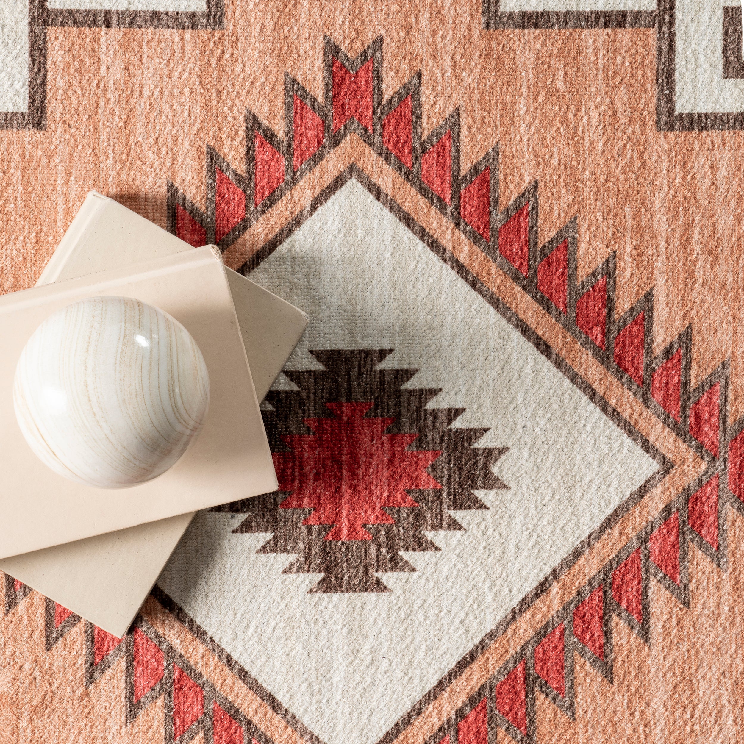 Imelda Aztec Machine Washable Area Rug - Image 15