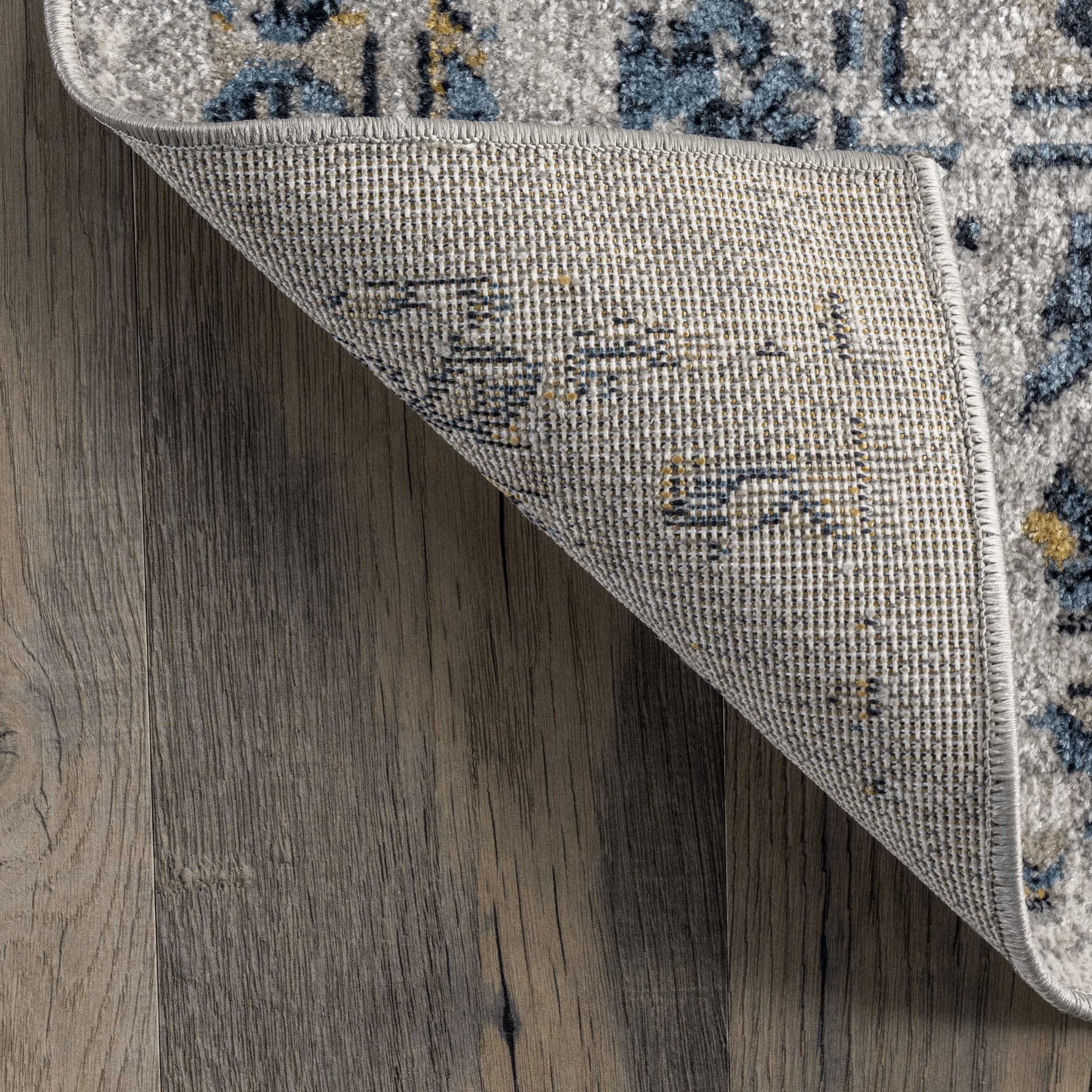 Sidney Machine Washable Vintage Diamond Area Rug - Image 7