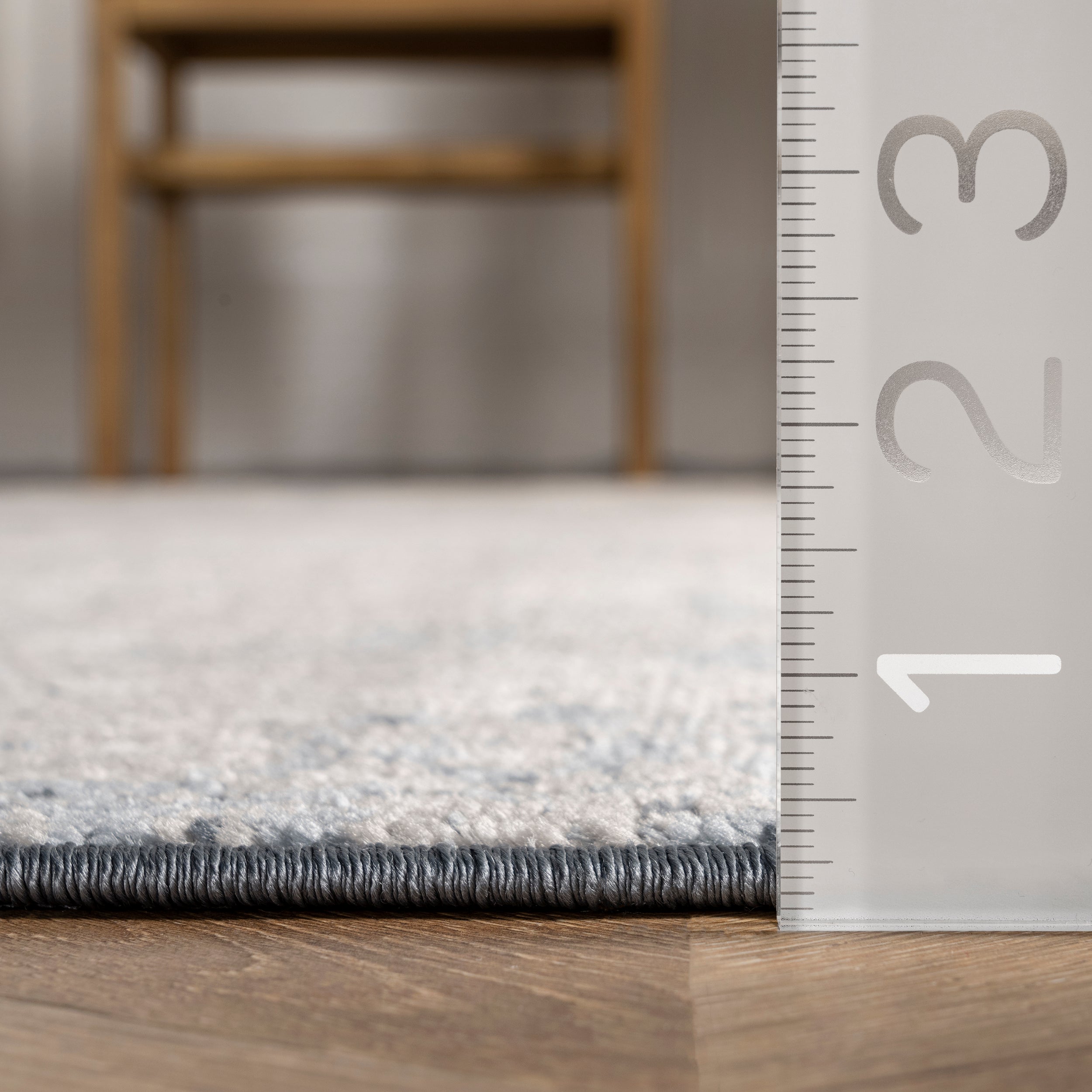 Zoe Faded Abstract Area Rug - Image 3