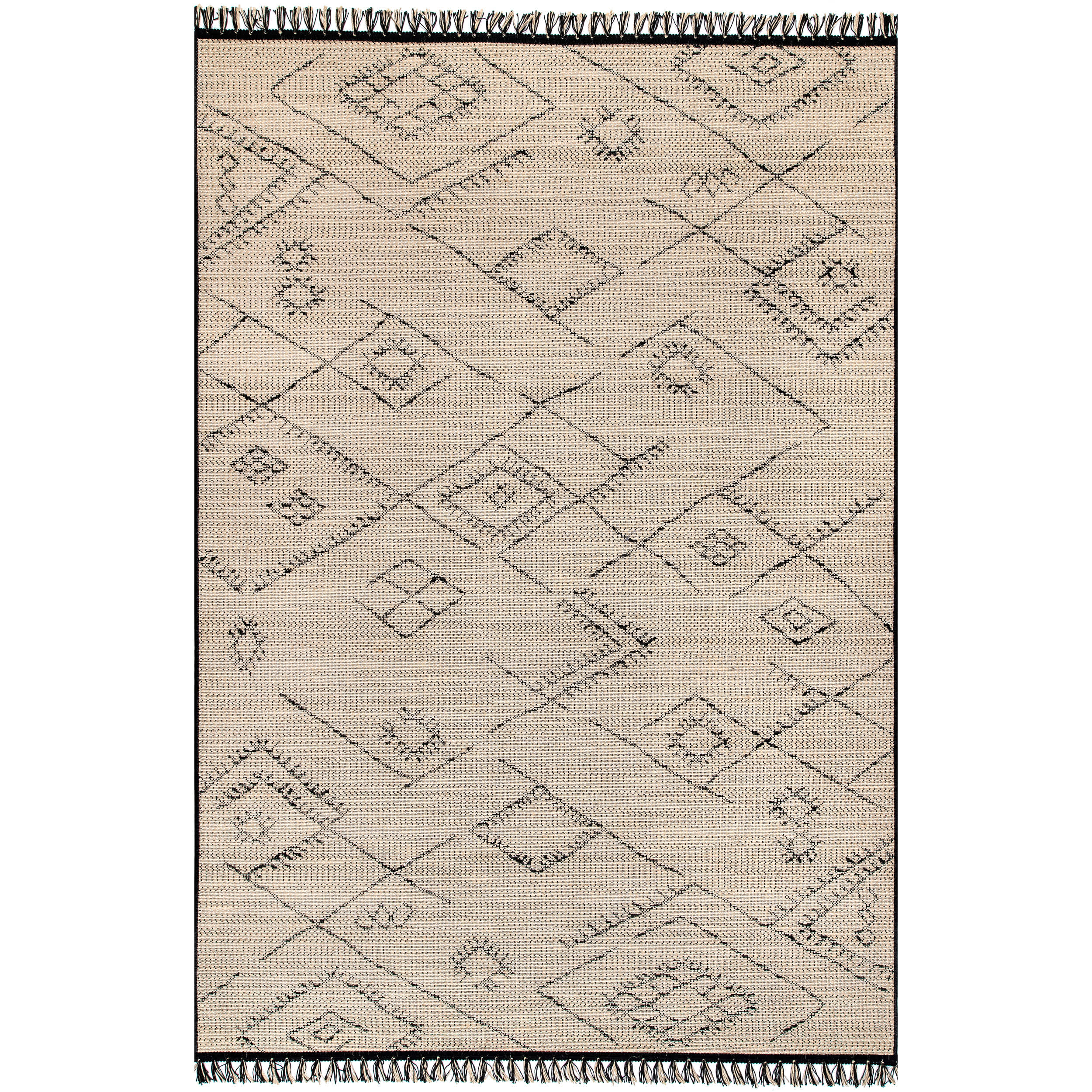 Indoor/Outdoor Modern Moroccan Norah Area Rug