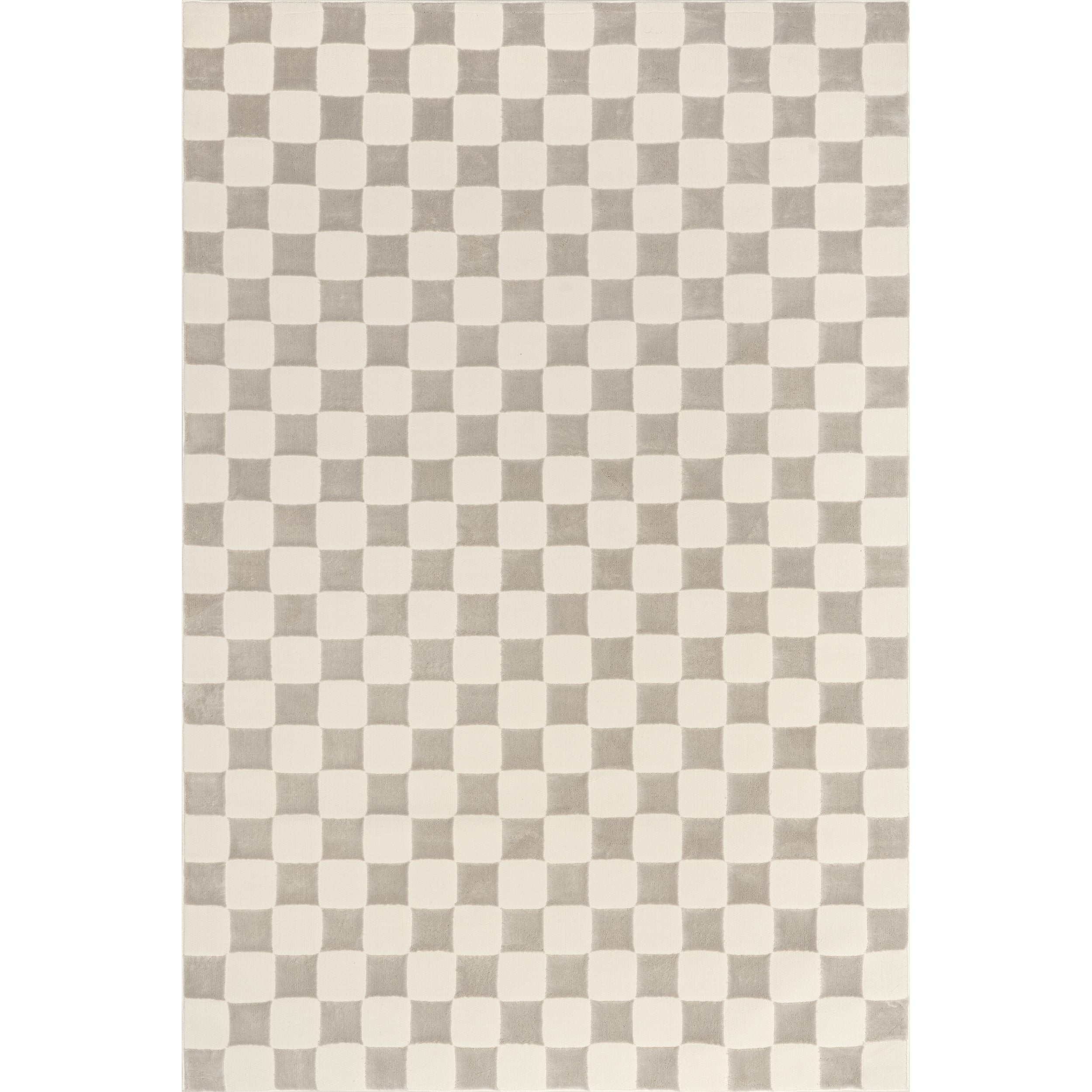 Alaiya Checkered Machine Washable Area Rug - Image 12