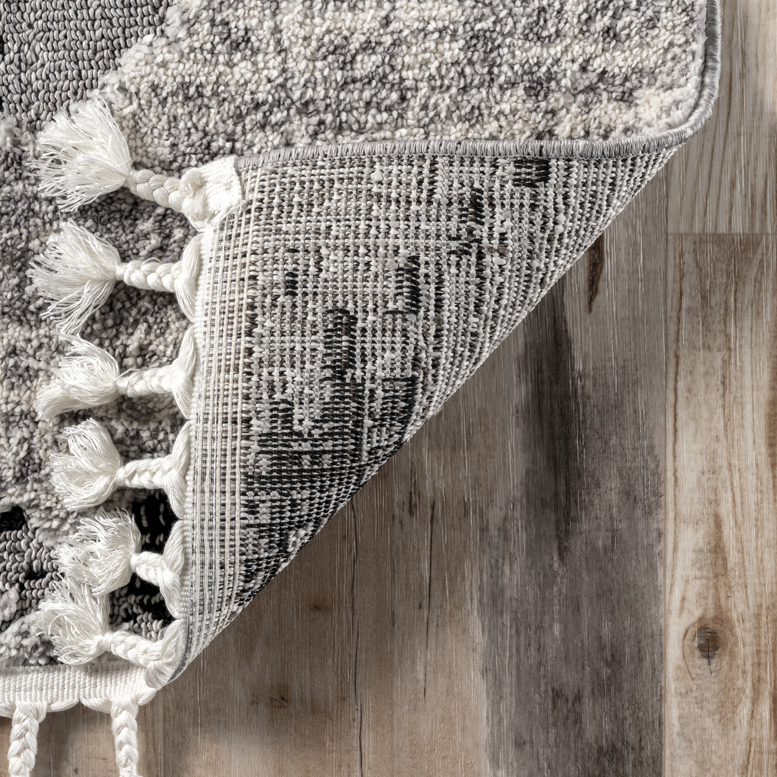 Agata Textured Tassel Area Rug - Image 14