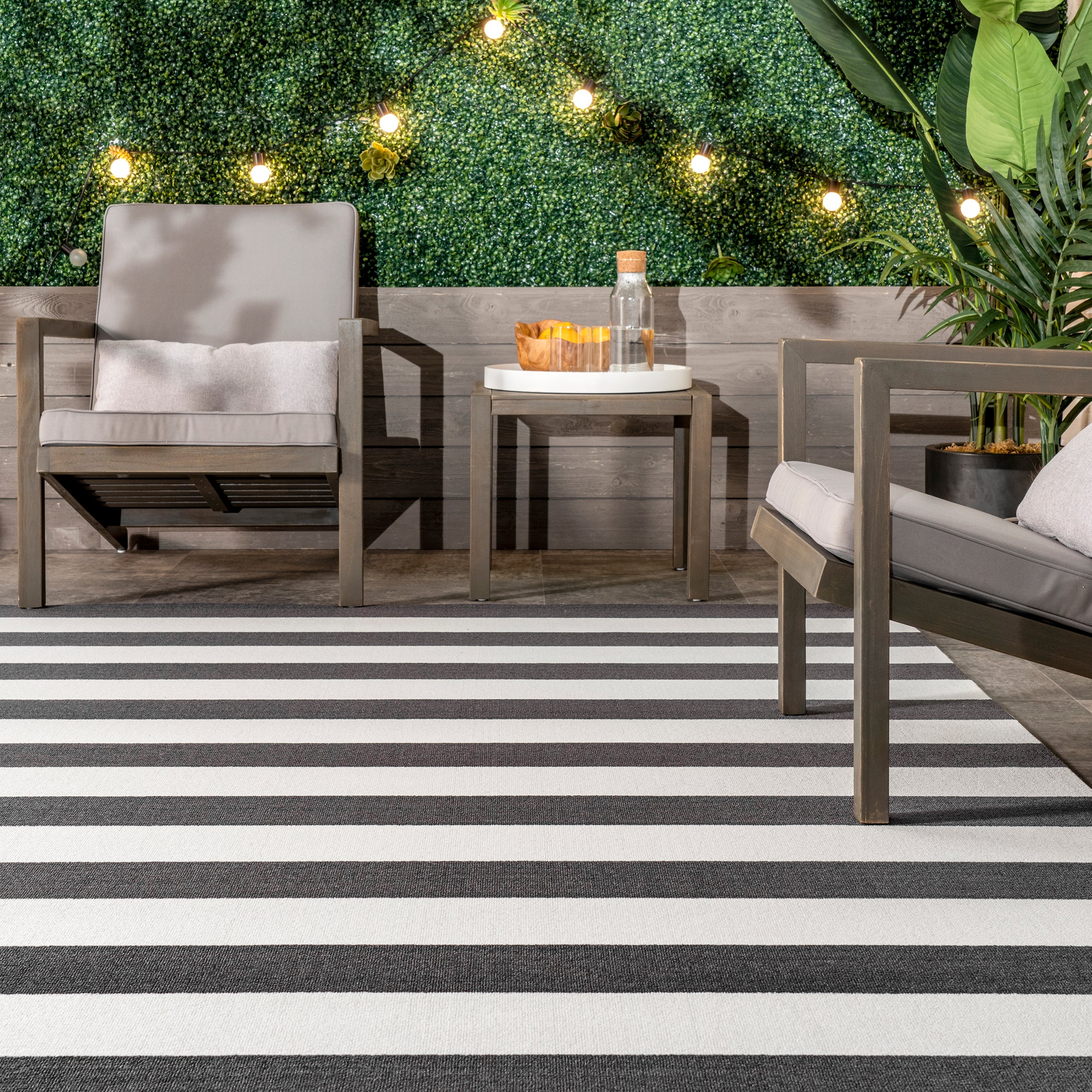 Christa Striped Indoor/Outdoor Area Rug - Image 28