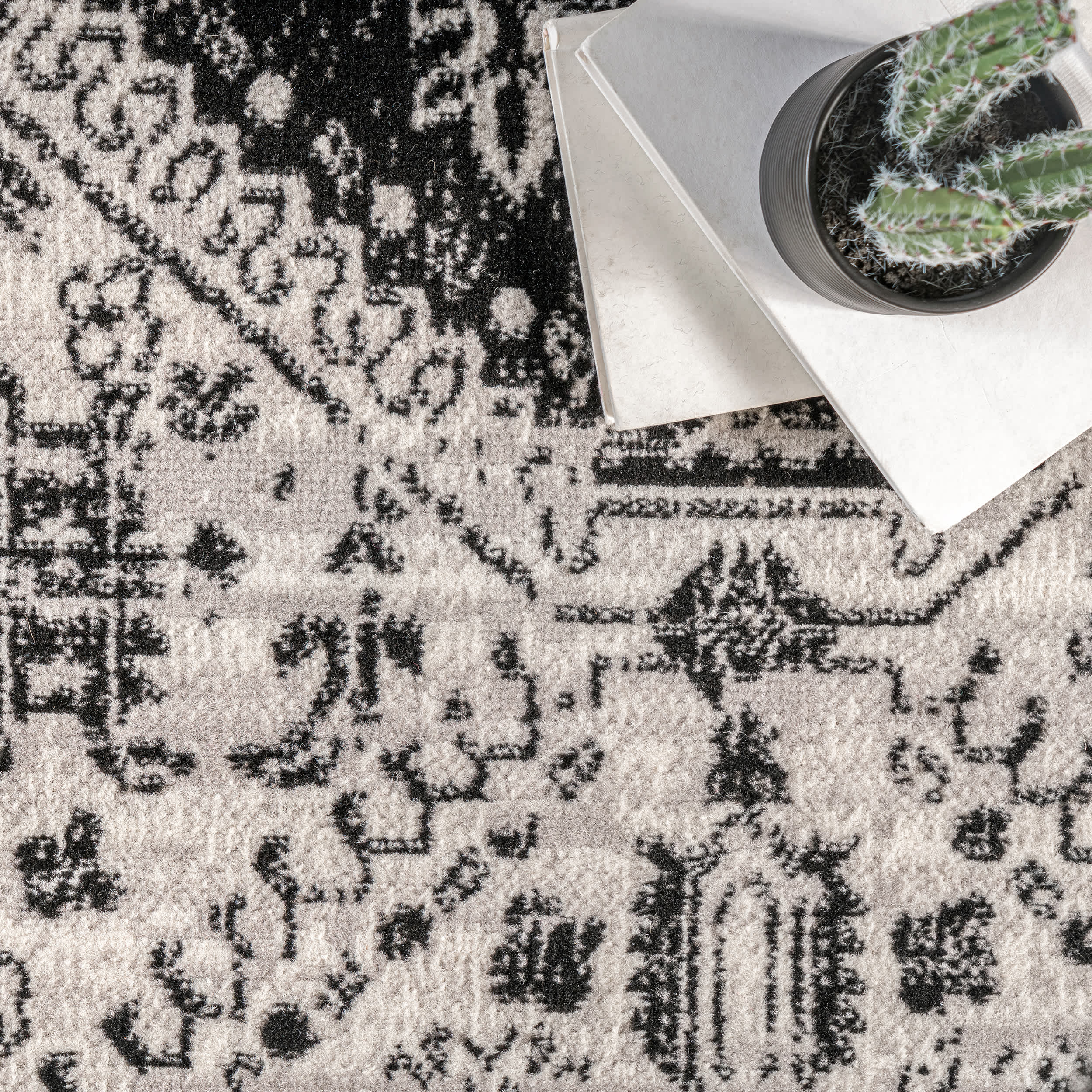Emily Traditional Medallion Area Rug - Image 6