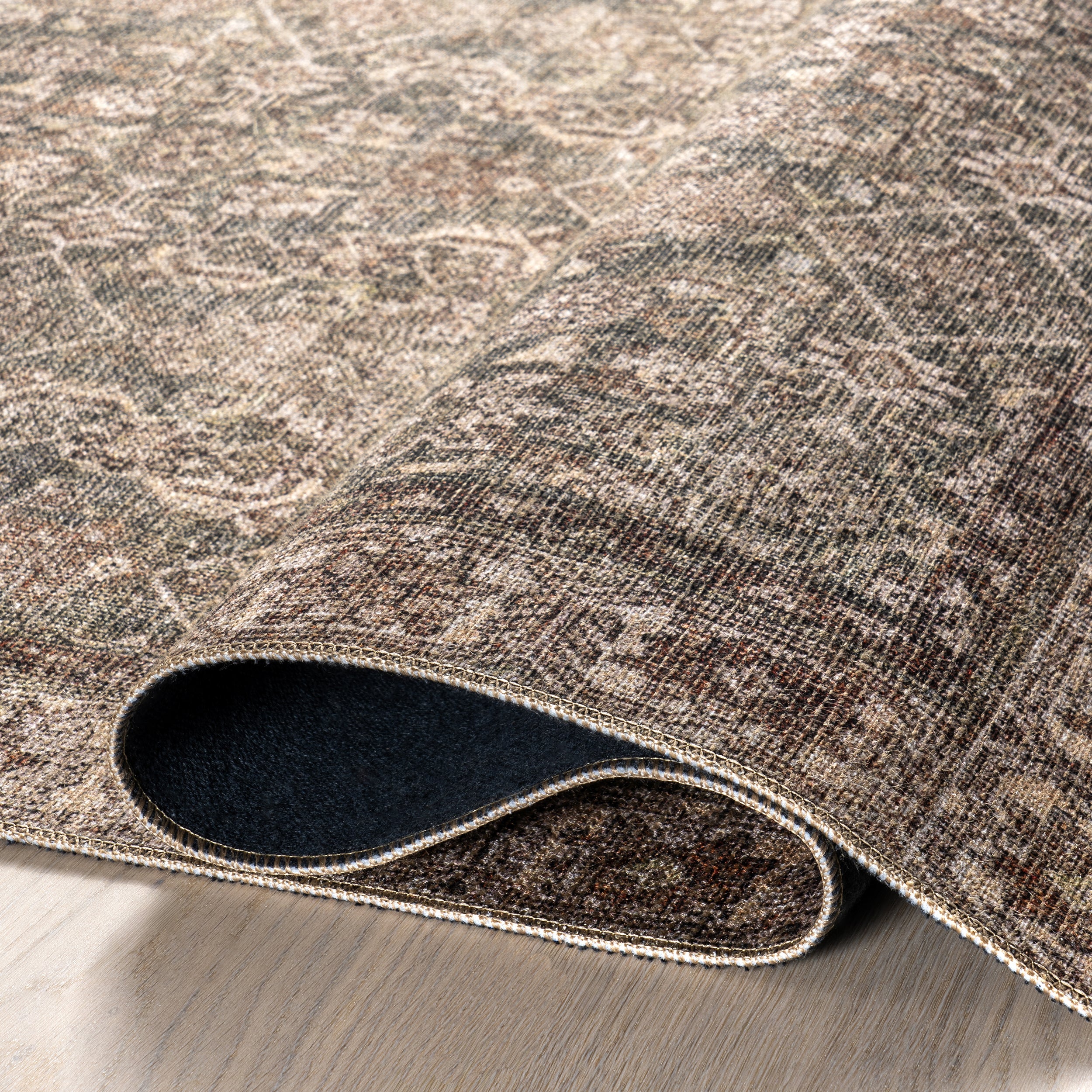 Hillstone Collection Calianna Traditional Vintage Medallion Area Rug - Image 4