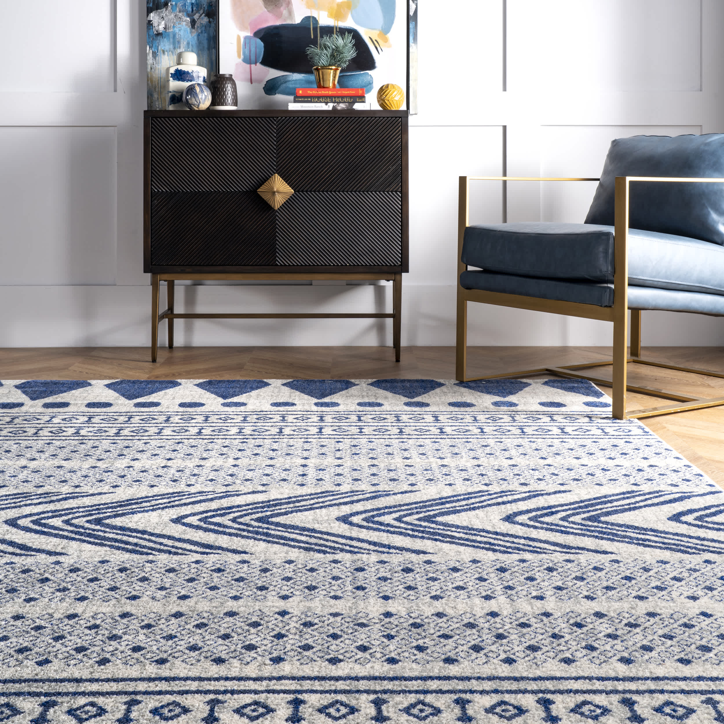 Shaina Tribal Area Rug - Image 19