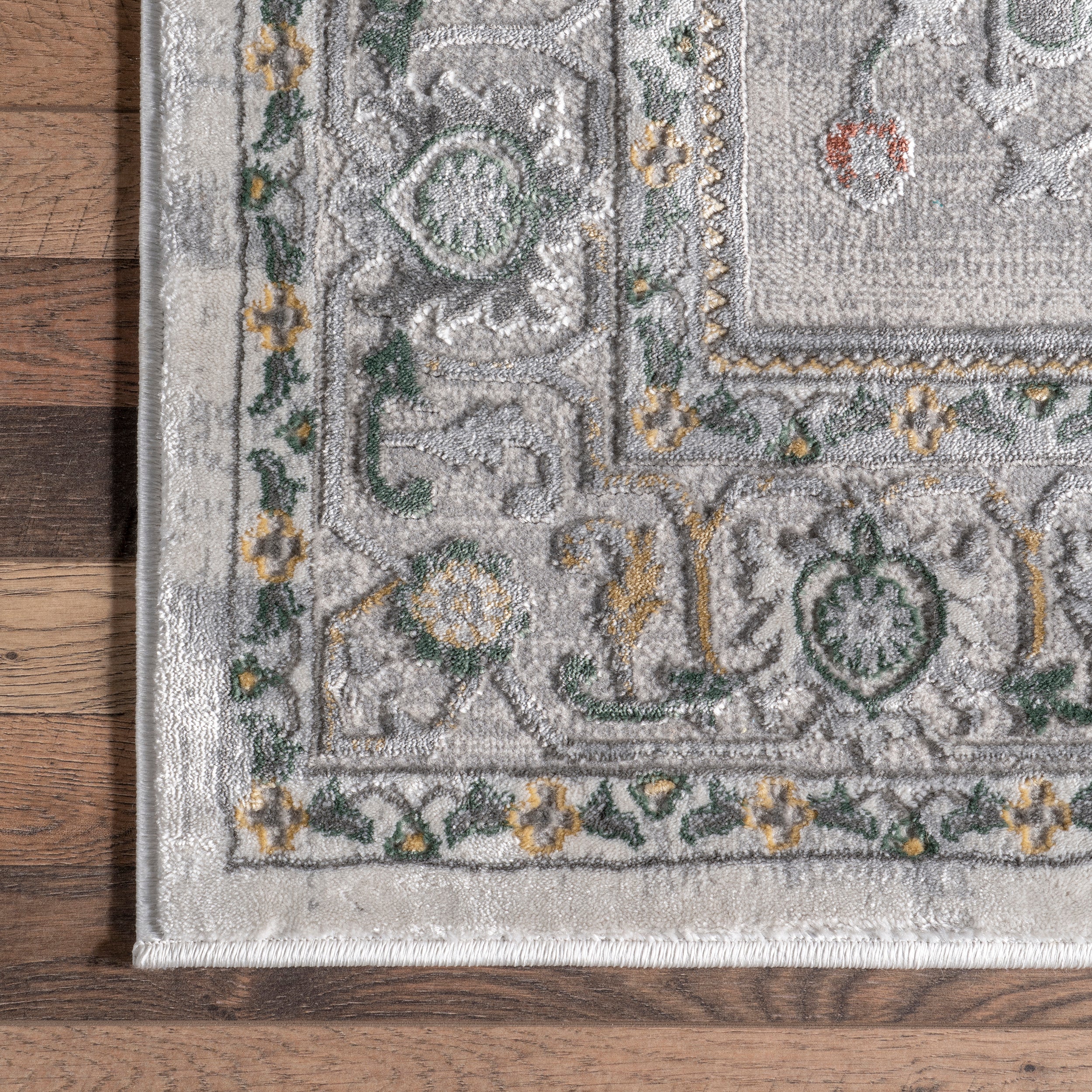 Malinda Traditional Bordered Area Rug - Image 5