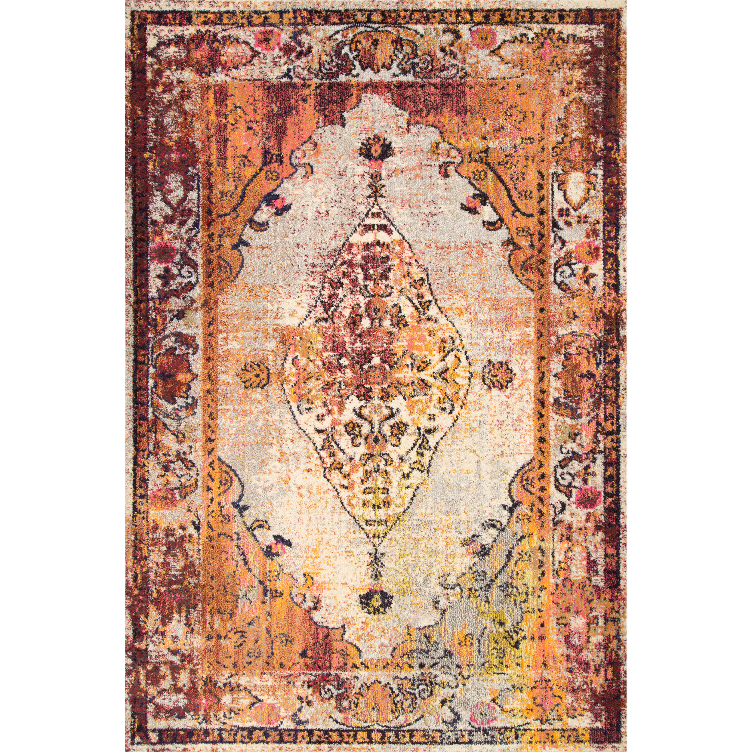 Vintage Medallion Veronica Area Rug - Image 29