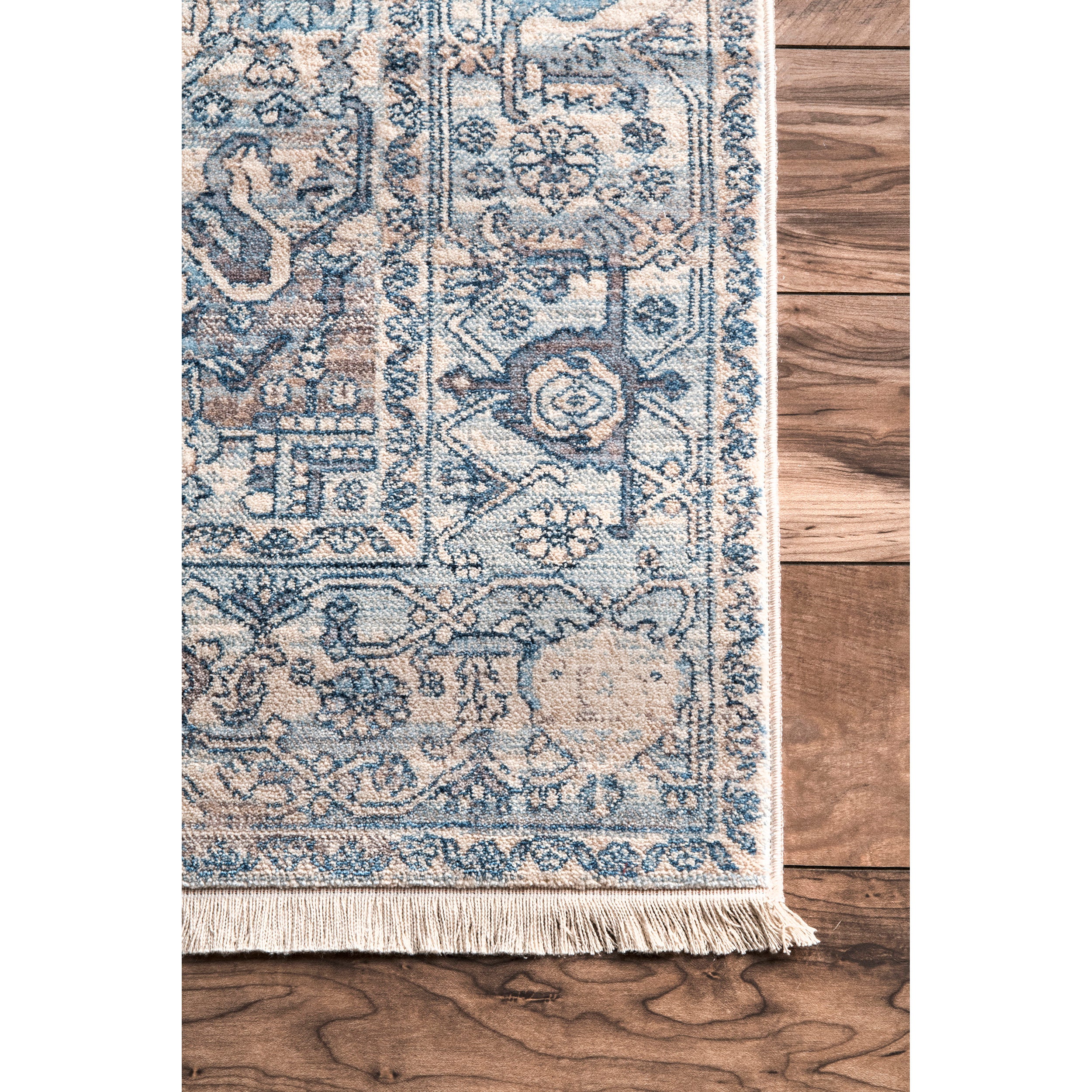 Harriet Vintage Medallion Fringe Area Rug - Image 23