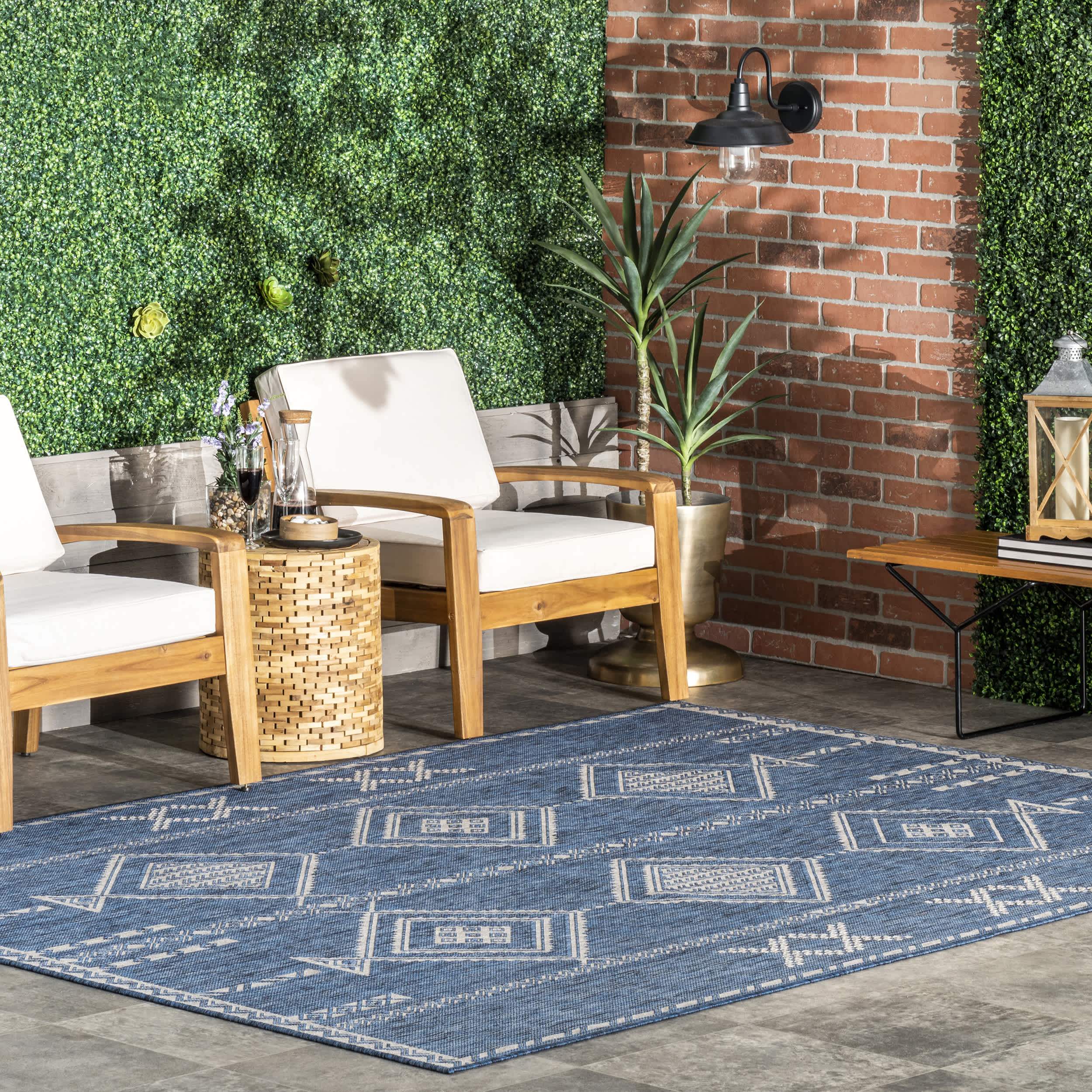 Aria Tribal Transitional Indoor/Outdoor Area Rug - Image 20
