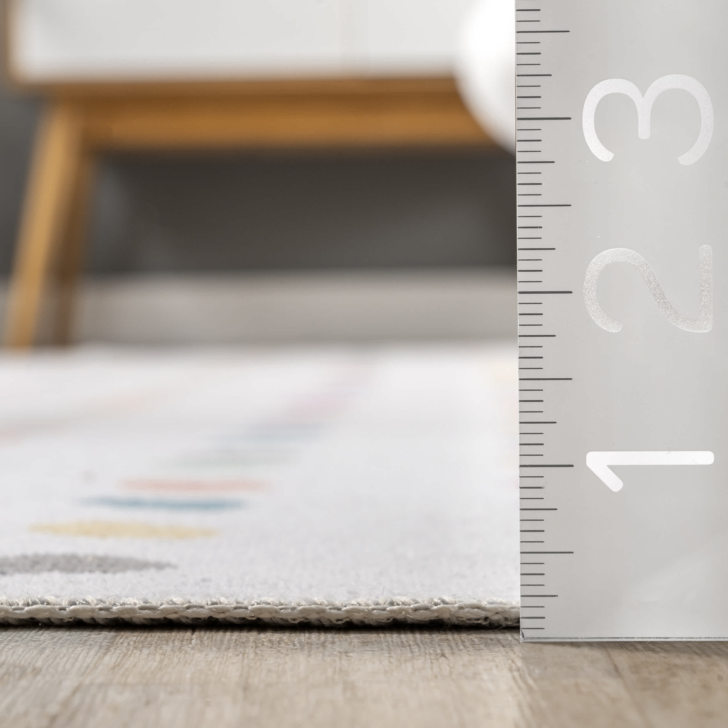 Polka Dotted Washable Area Rug - Image 3