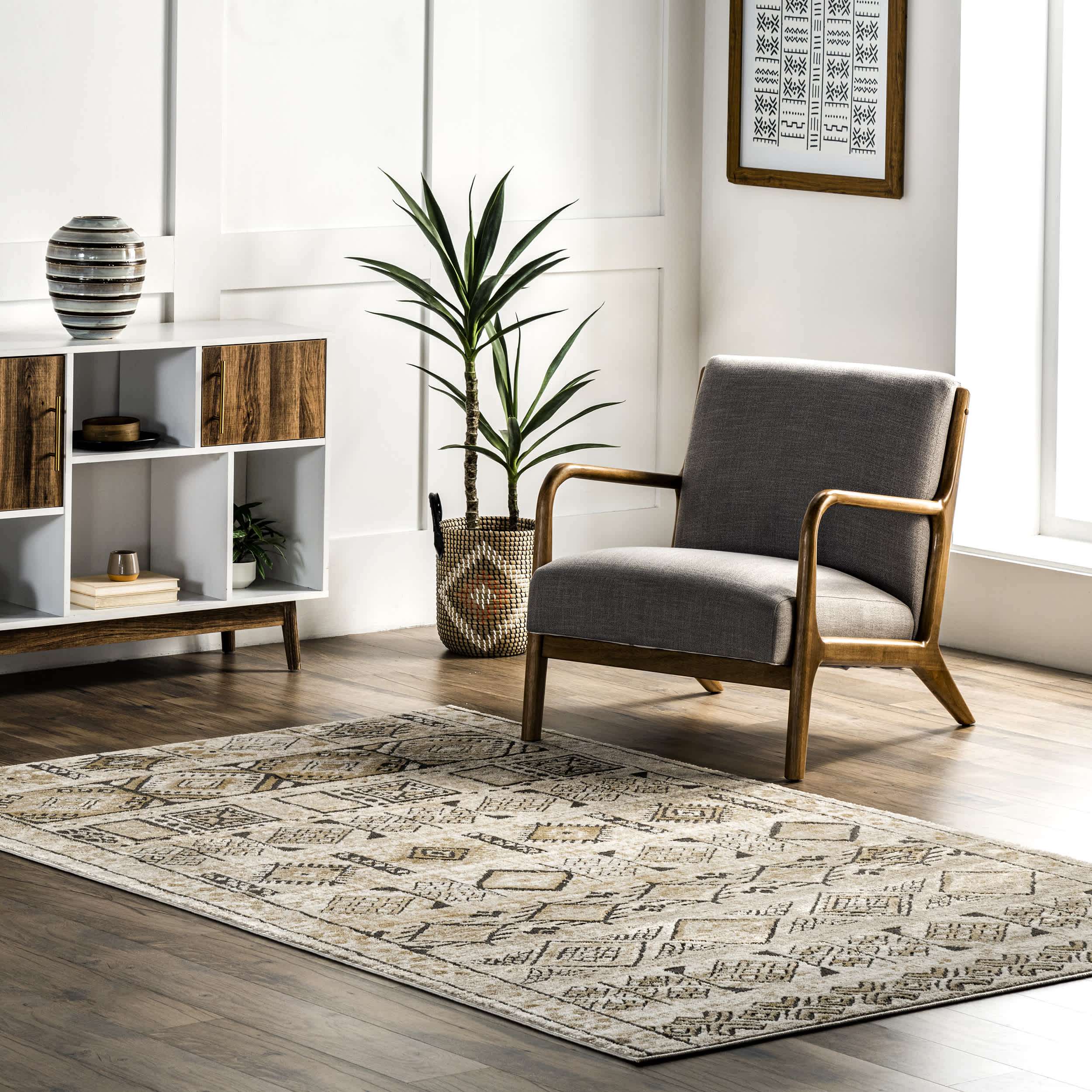 Maryanne Geometric Aztec Area Rug - Image 2