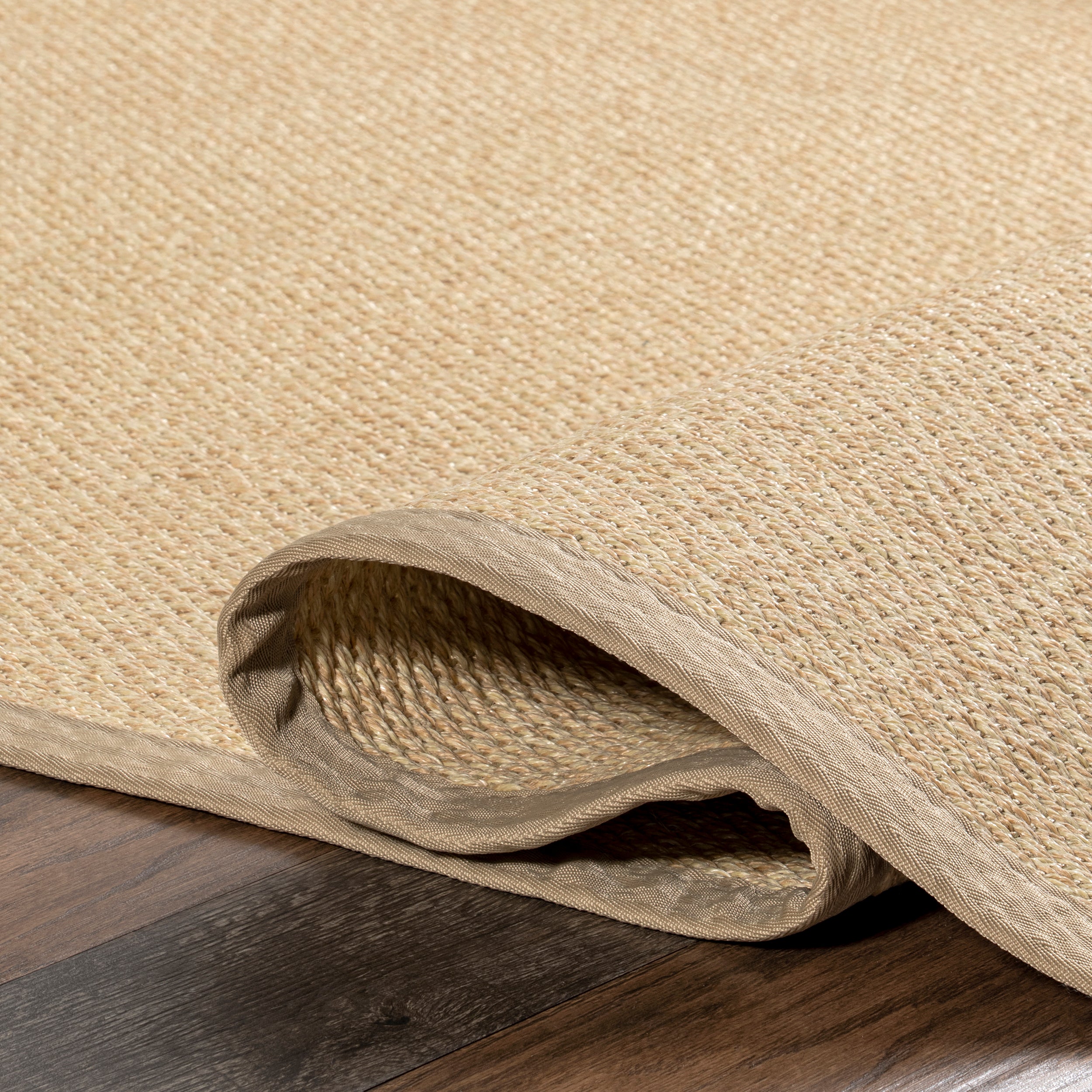 Suki Casual Faux Seagrass Indoor/Outdoor Area Rug - Image 4
