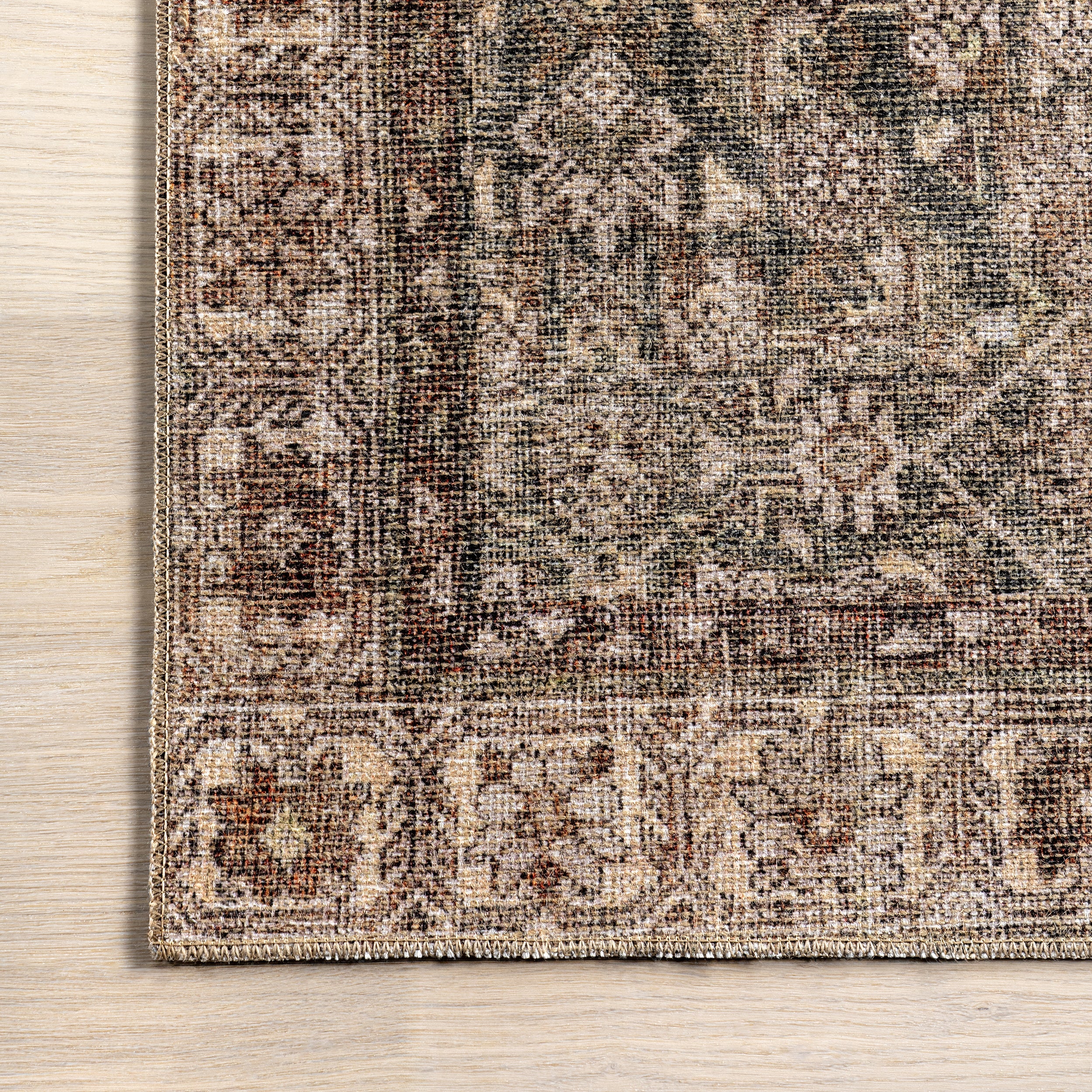 Hillstone Collection Calianna Traditional Vintage Medallion Area Rug - Image 6