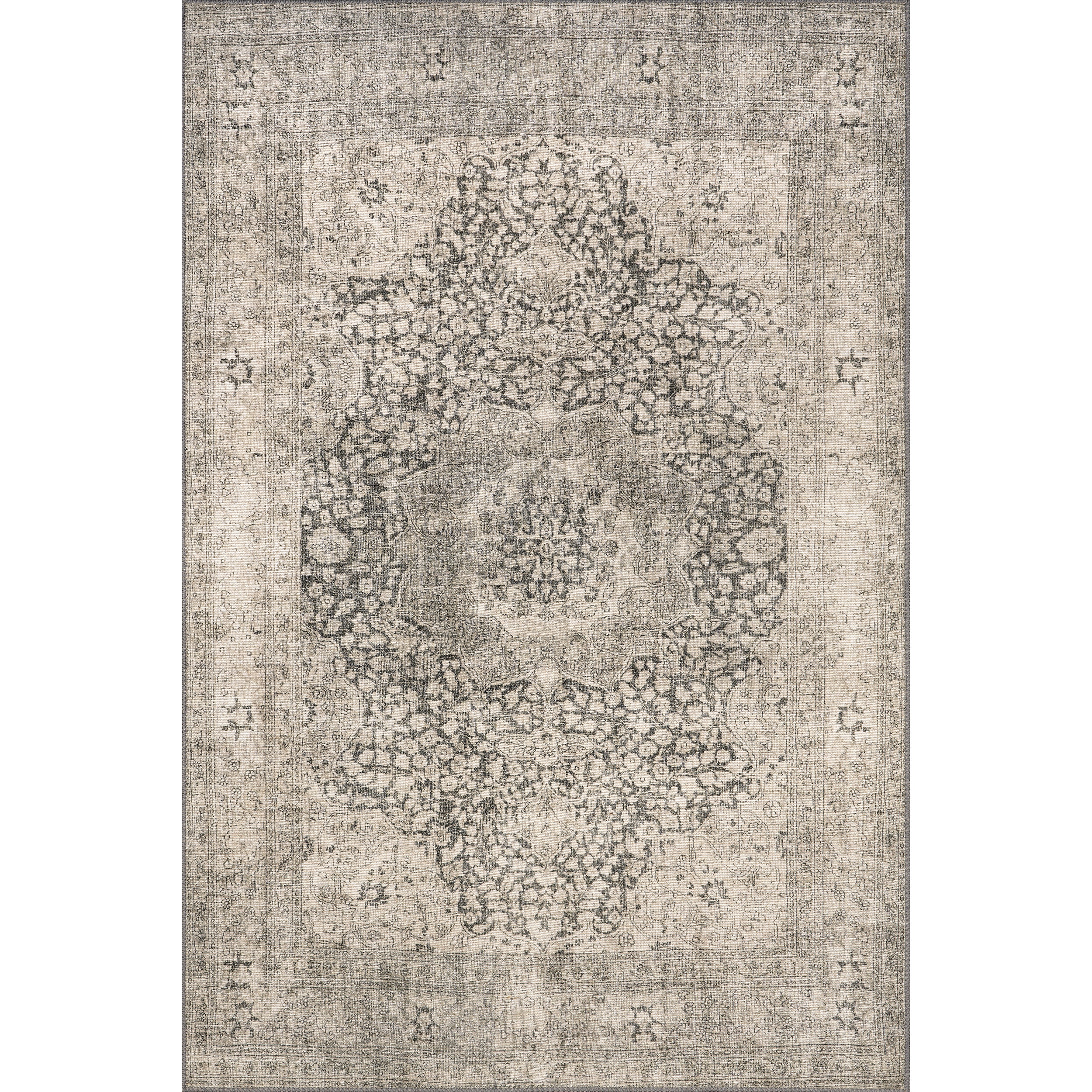 Hillstone Collection Agnetha Traditional Vintage Medallion Area Rug