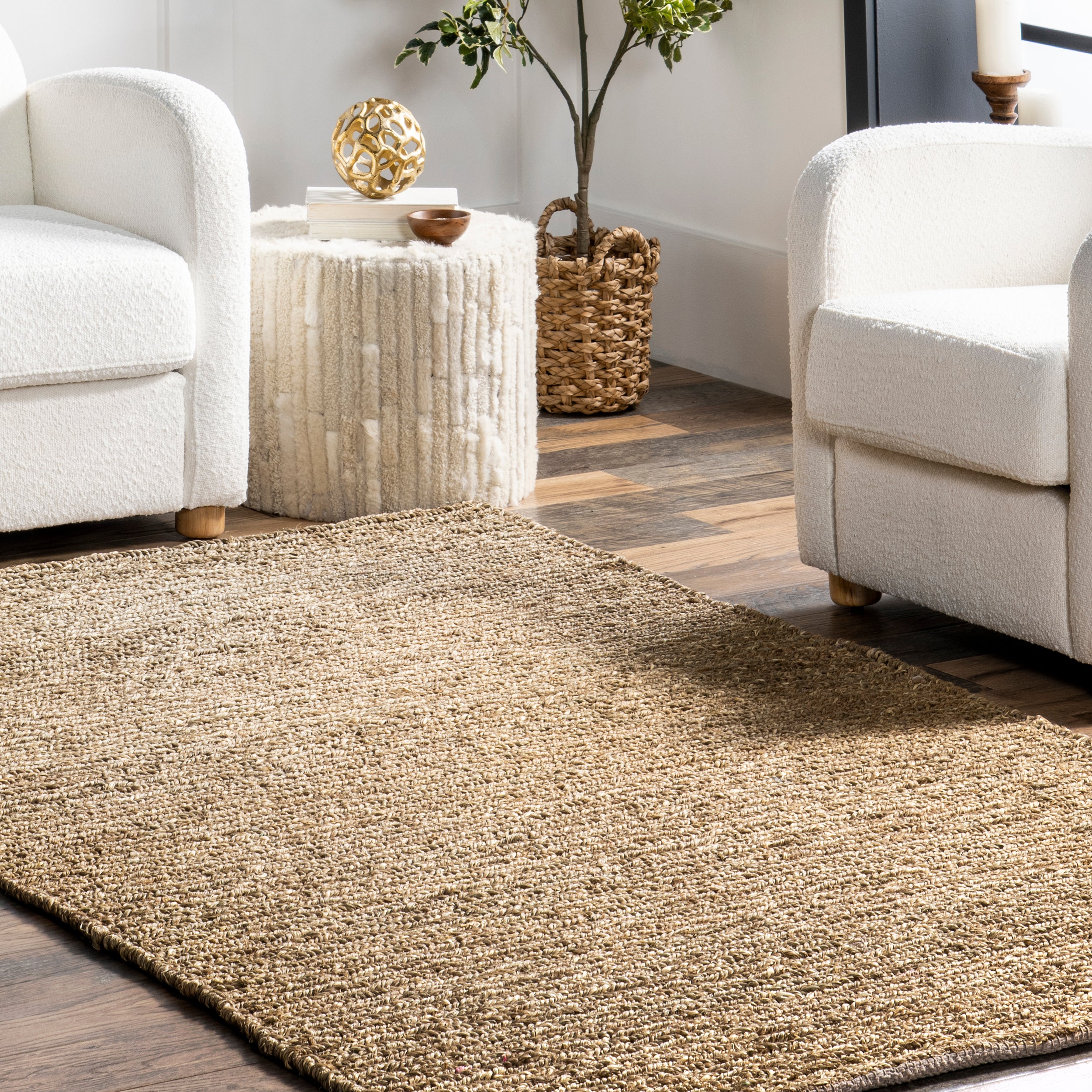 Jeannie Casual Seagrass Area Rug - Image 9