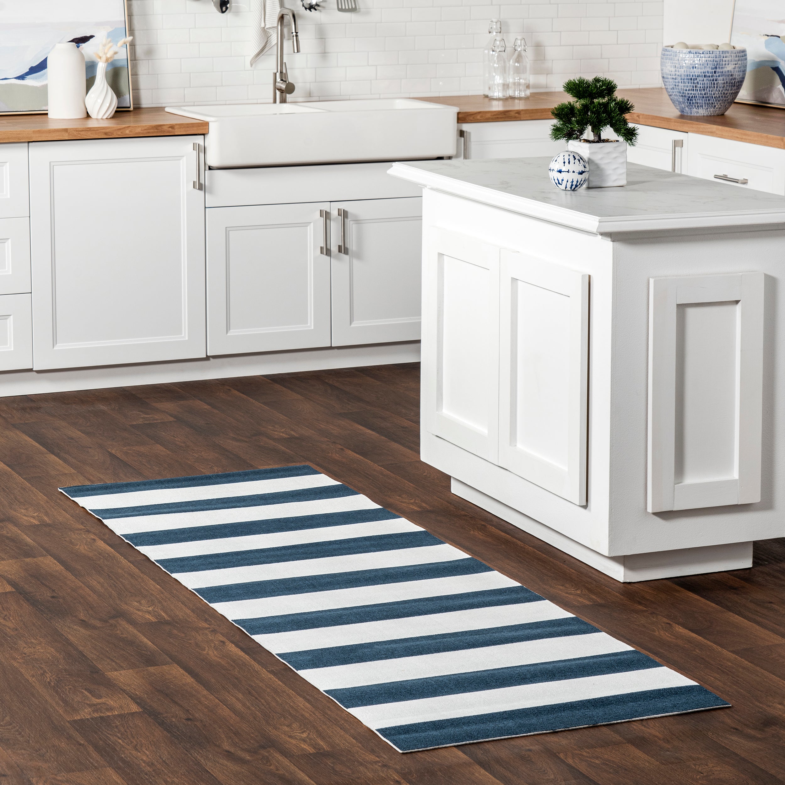 Christa Striped Indoor/Outdoor Area Rug - Image 10