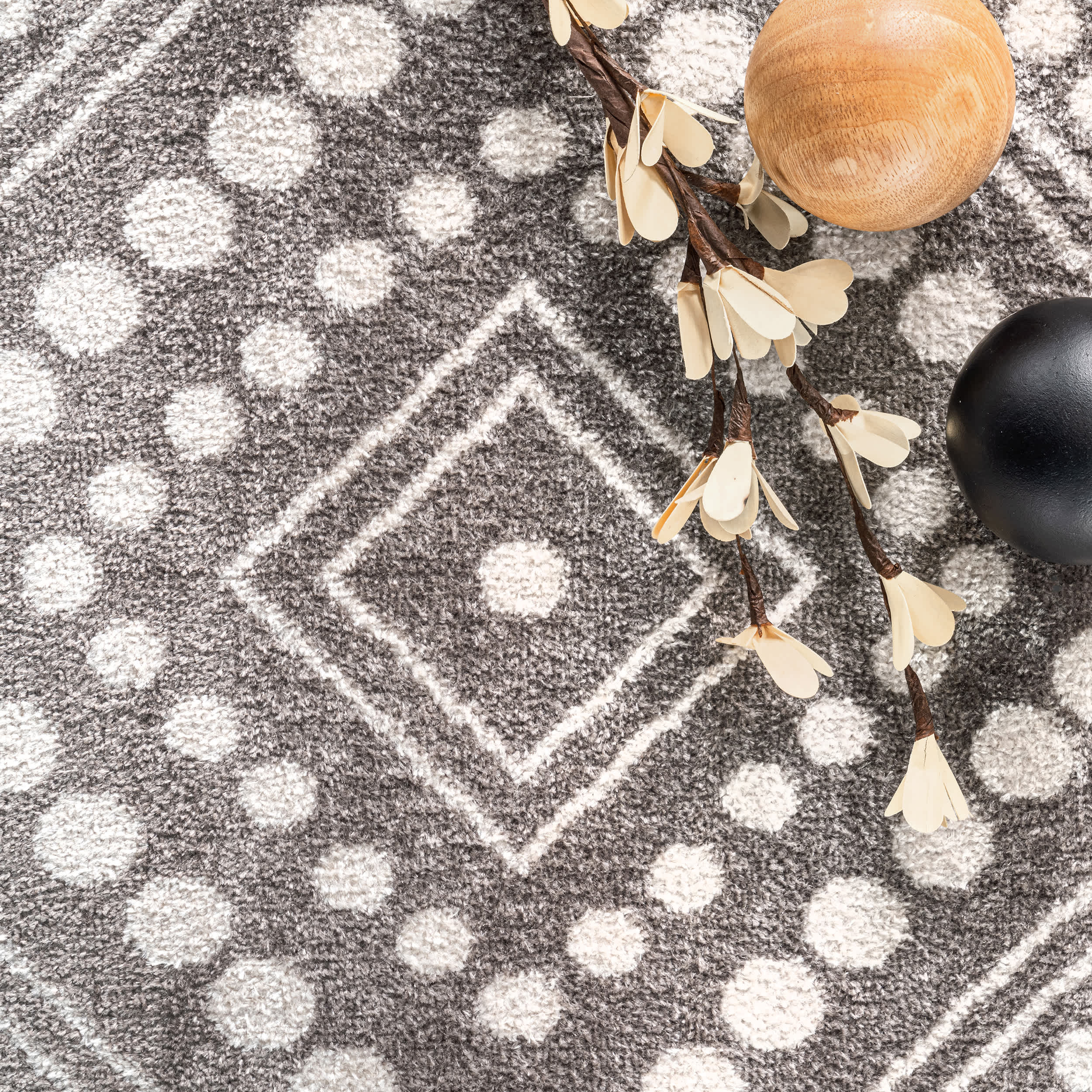Phyllis Machine Washable Diamond Trellis Area Rug - Image 18