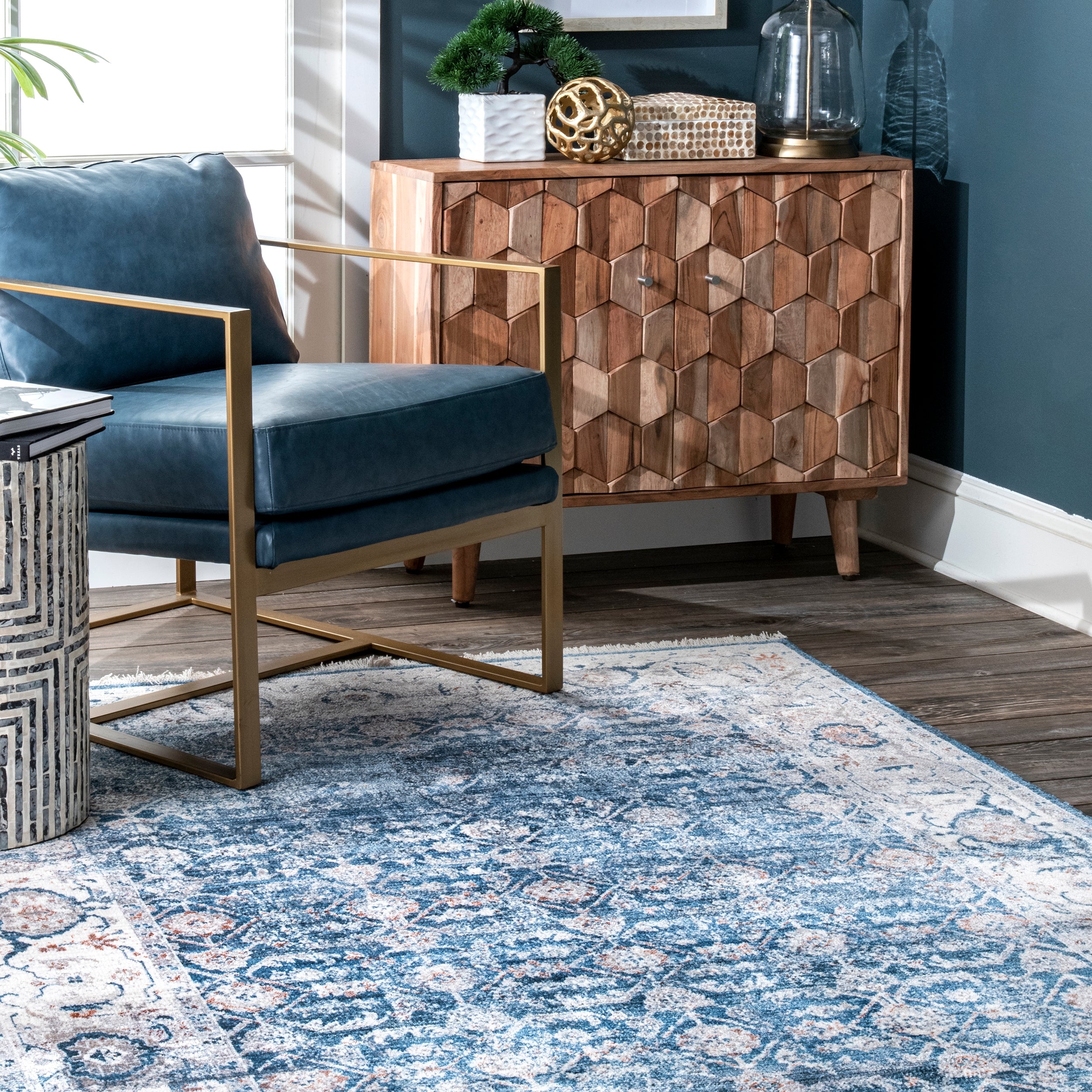 Fernanda Faded Persian Area Rug - Image 9