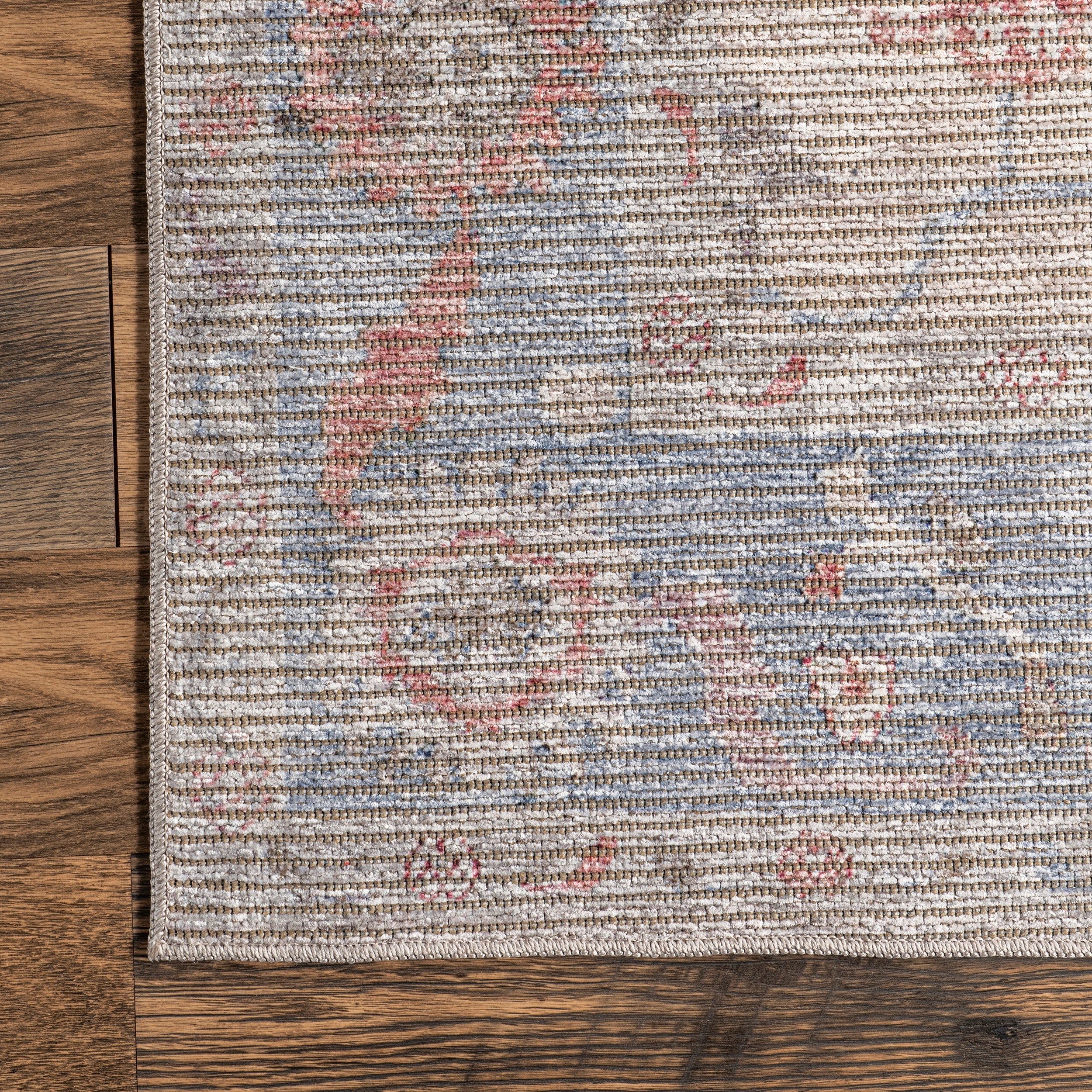 Delana Persian Floral Machine Washable Area Rug - Image 5