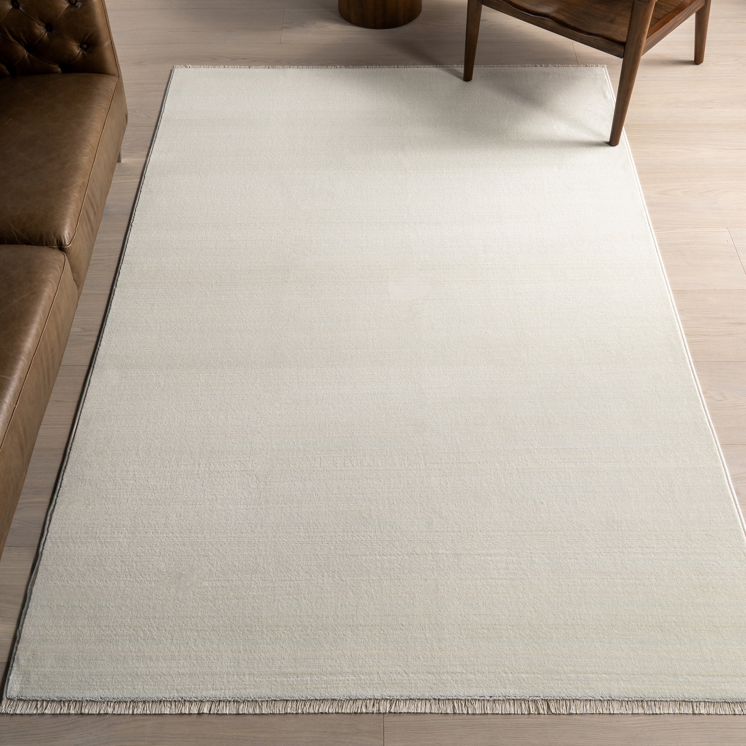 Raya Contemporary Solid Area Rug - Image 2