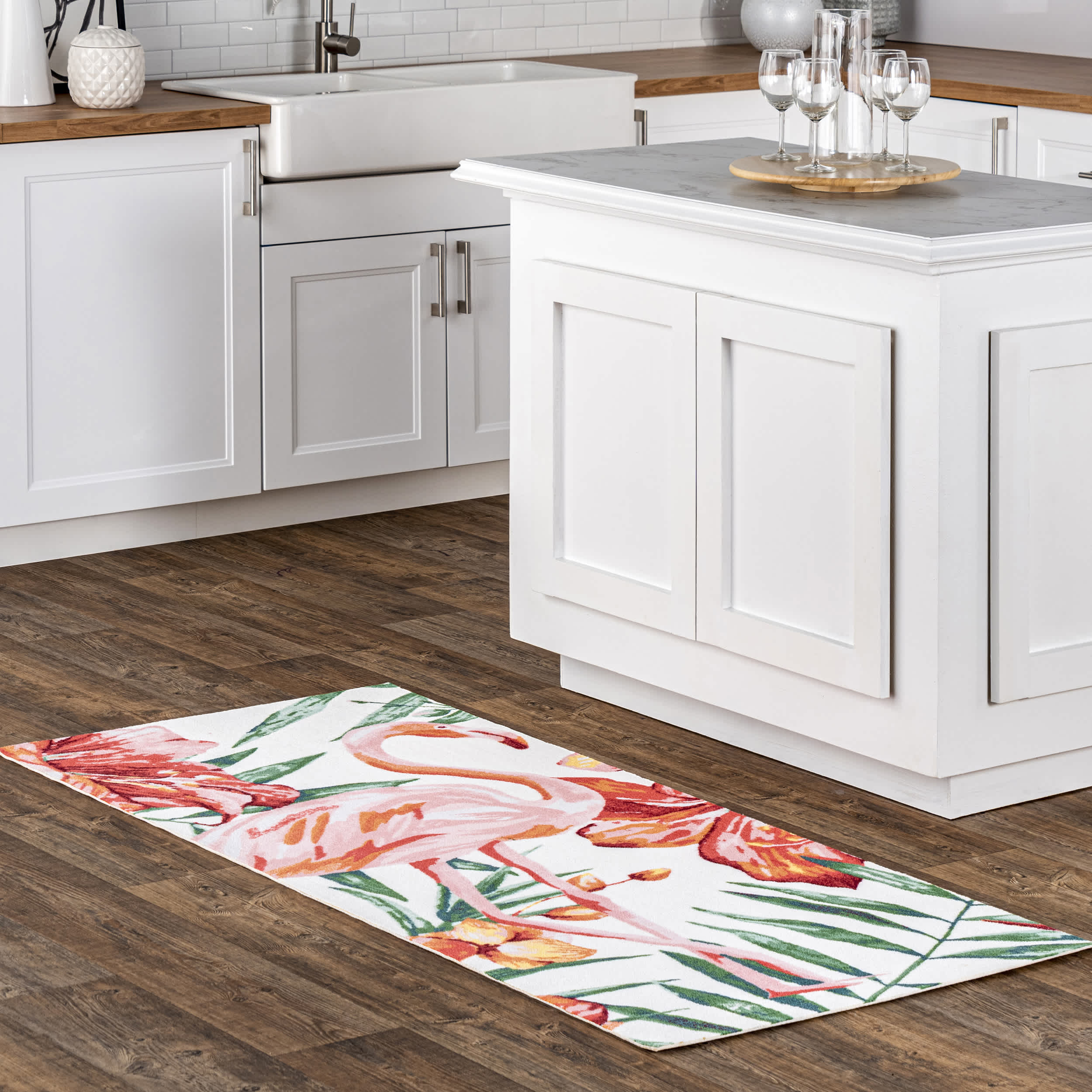 Contemporary Floral Stephanie Area Rug - Image 10