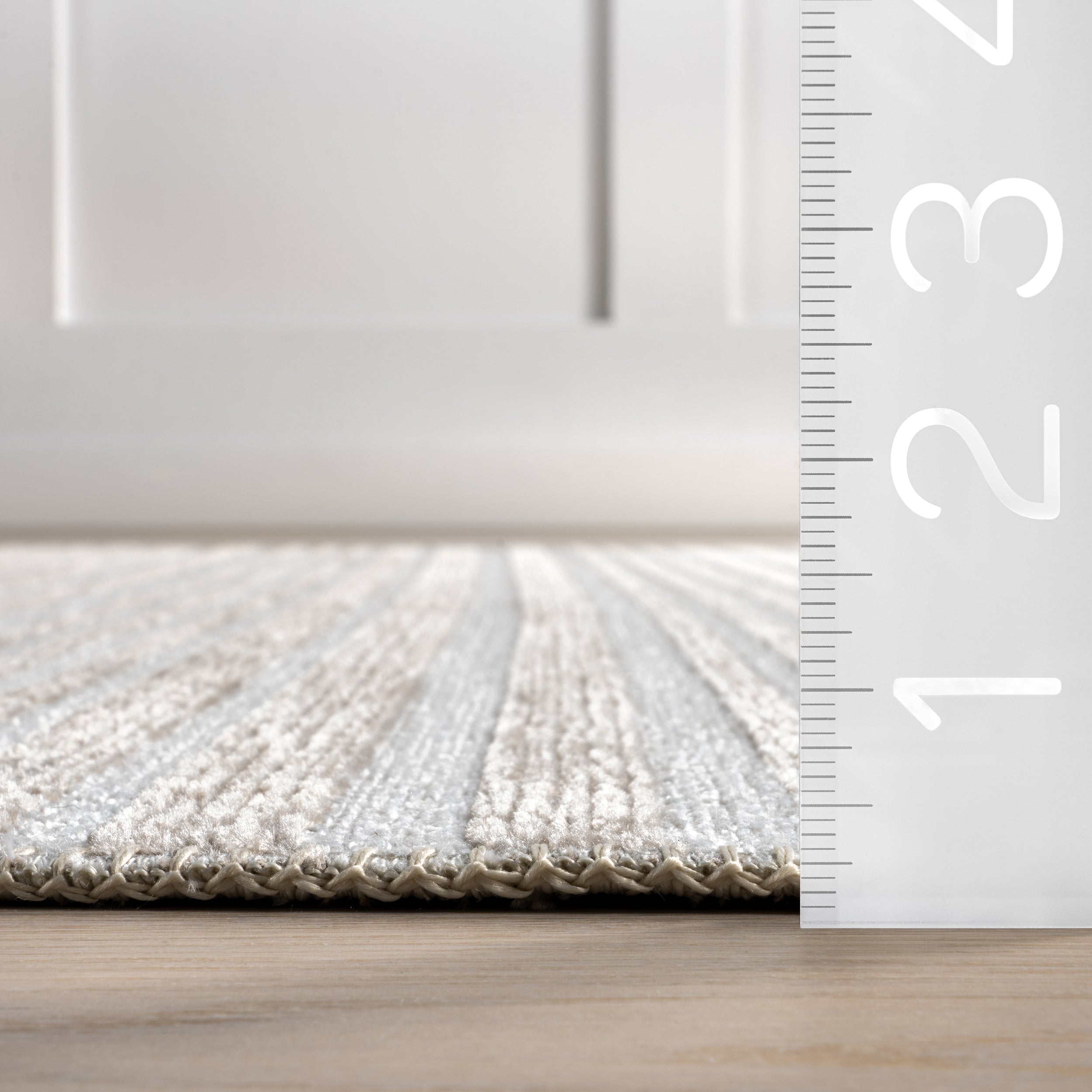 Millicent Striped Machine Washable Area Rug - Image 3