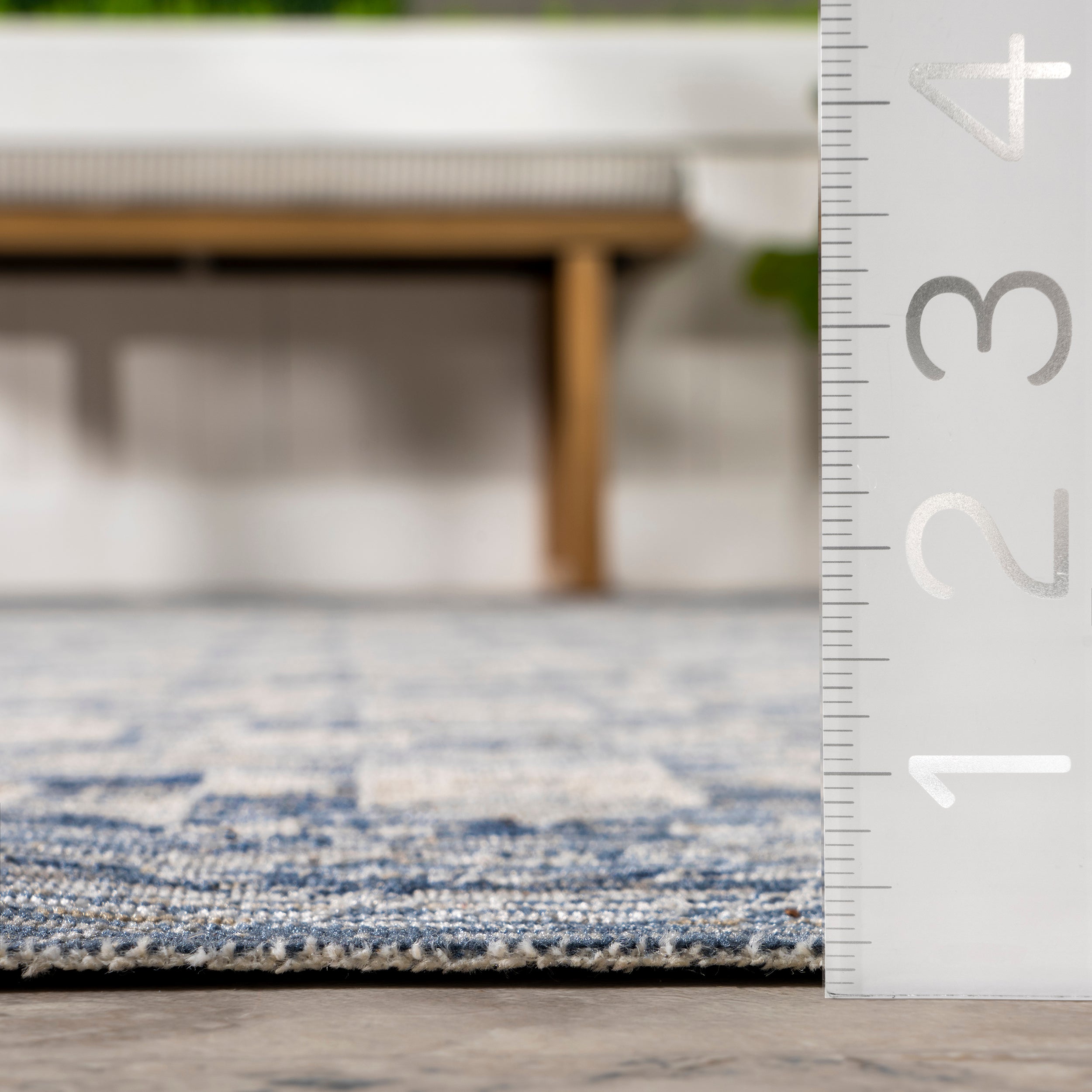 Chaya Geometric Machine Washable Indoor/Outdoor Area Rug - Image 3