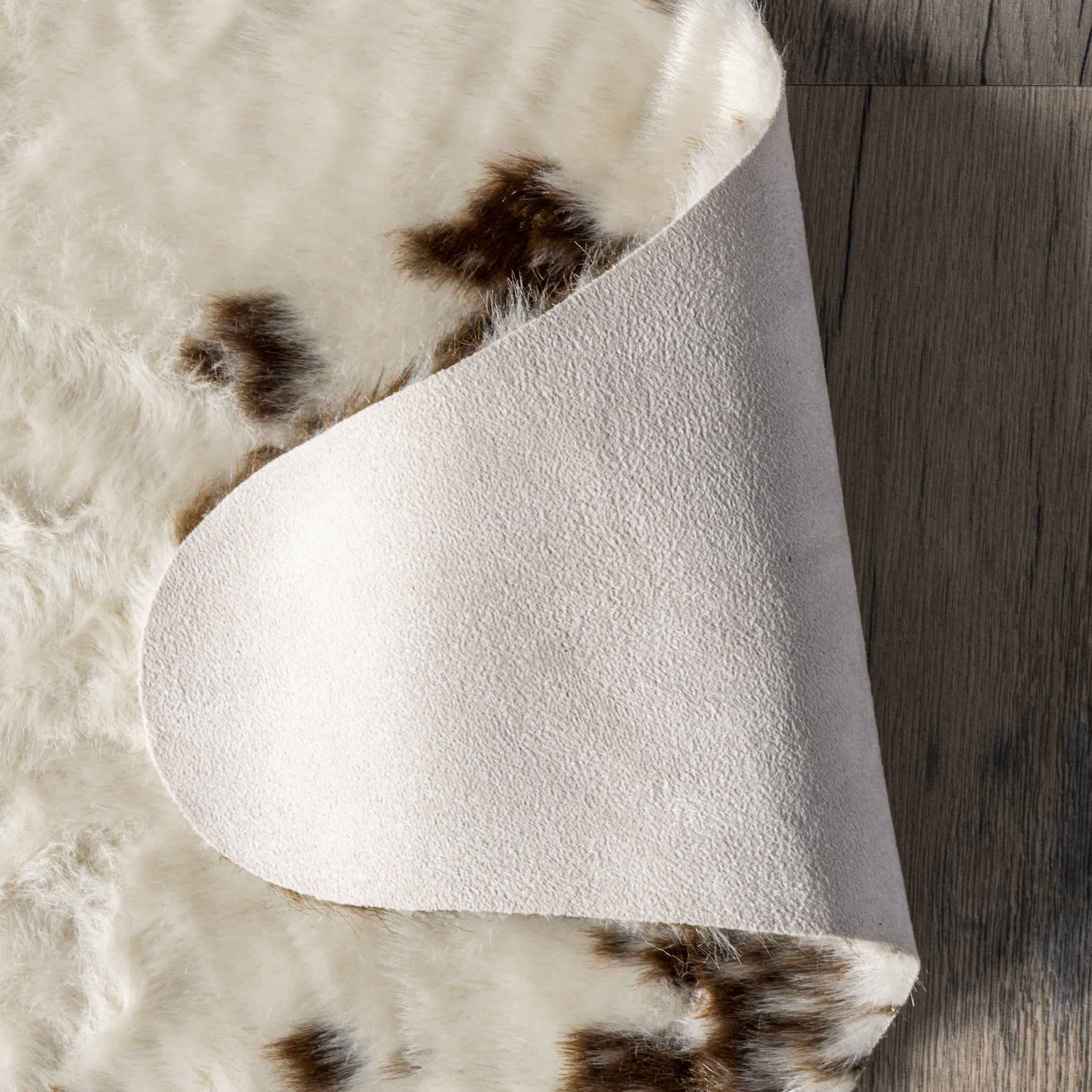 Faux Cowhide Washable Area Rug - Image 7