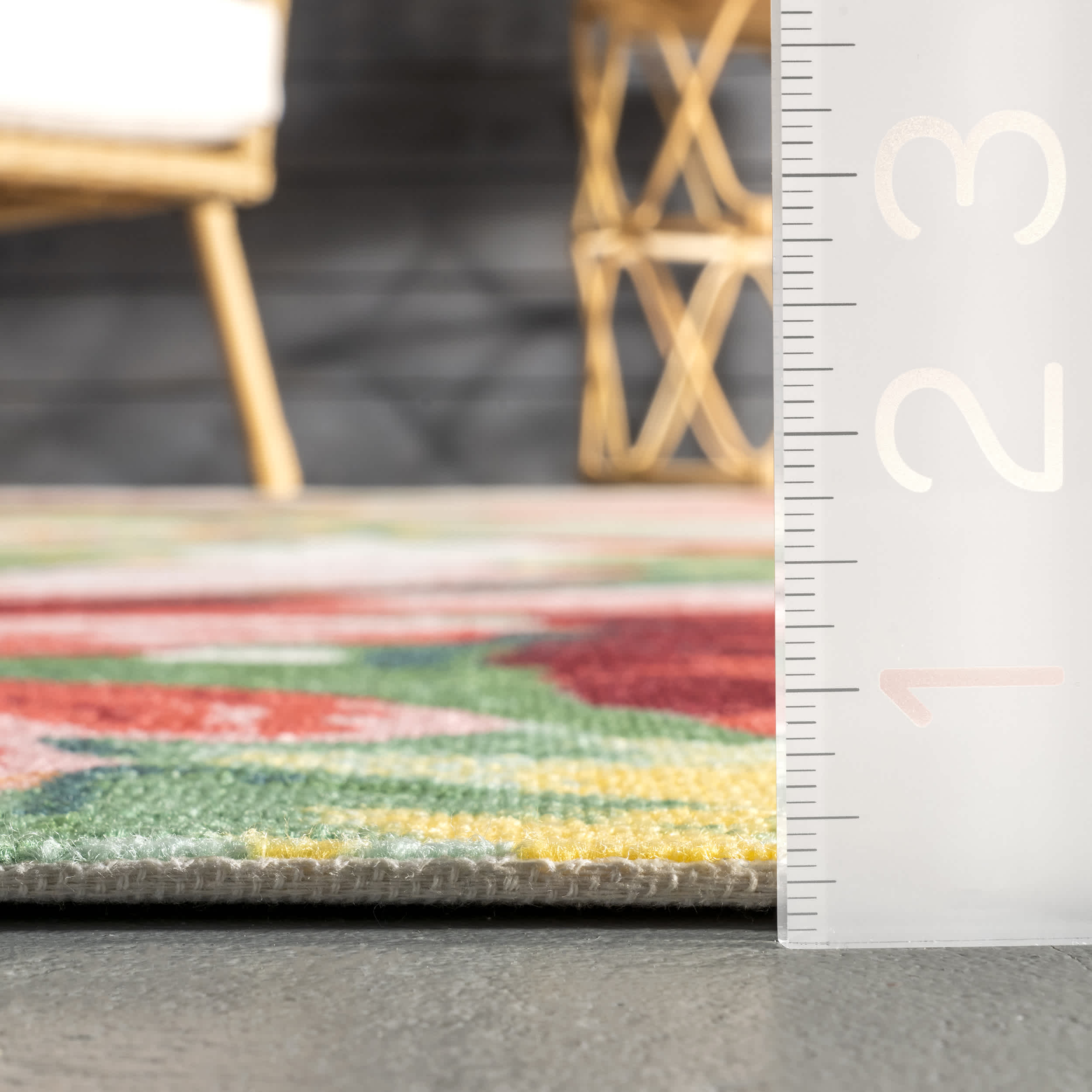 Contemporary Floral Sabrina Area Rug - Image 3