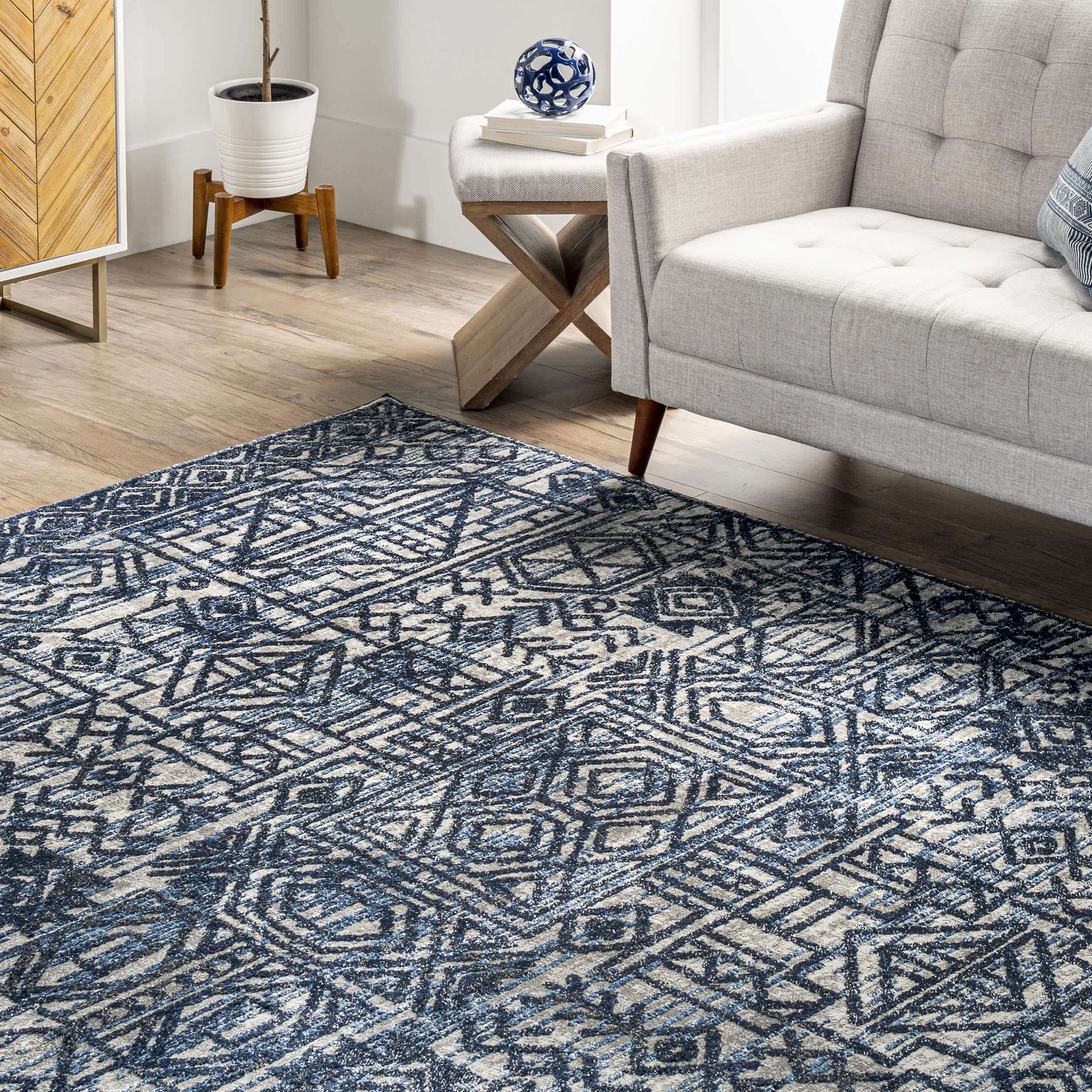 Debbie Modern Geometric Area Rug - Image 9