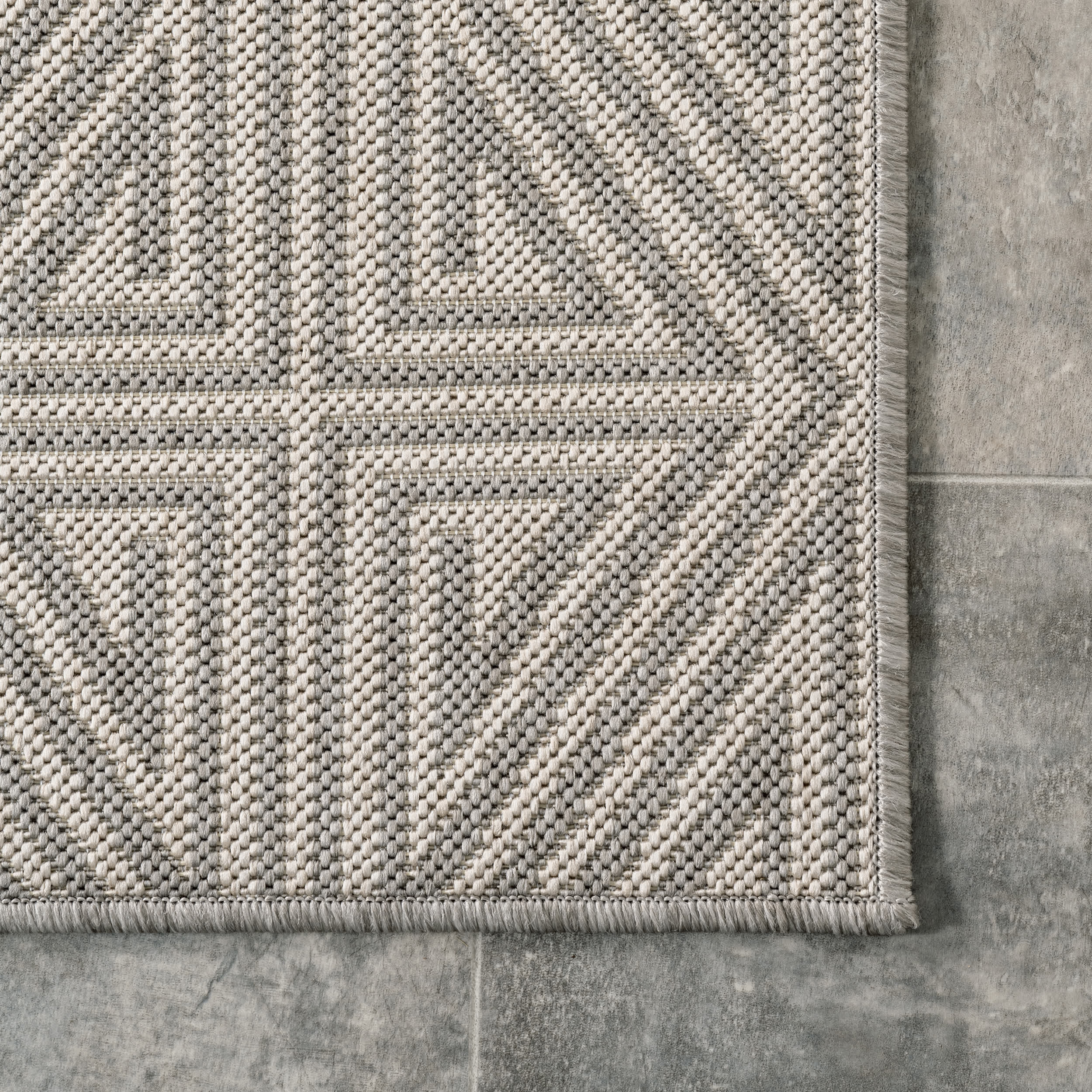 Harvey Abstract Trellis Indoor/Outdoor Area Rug - Image 14