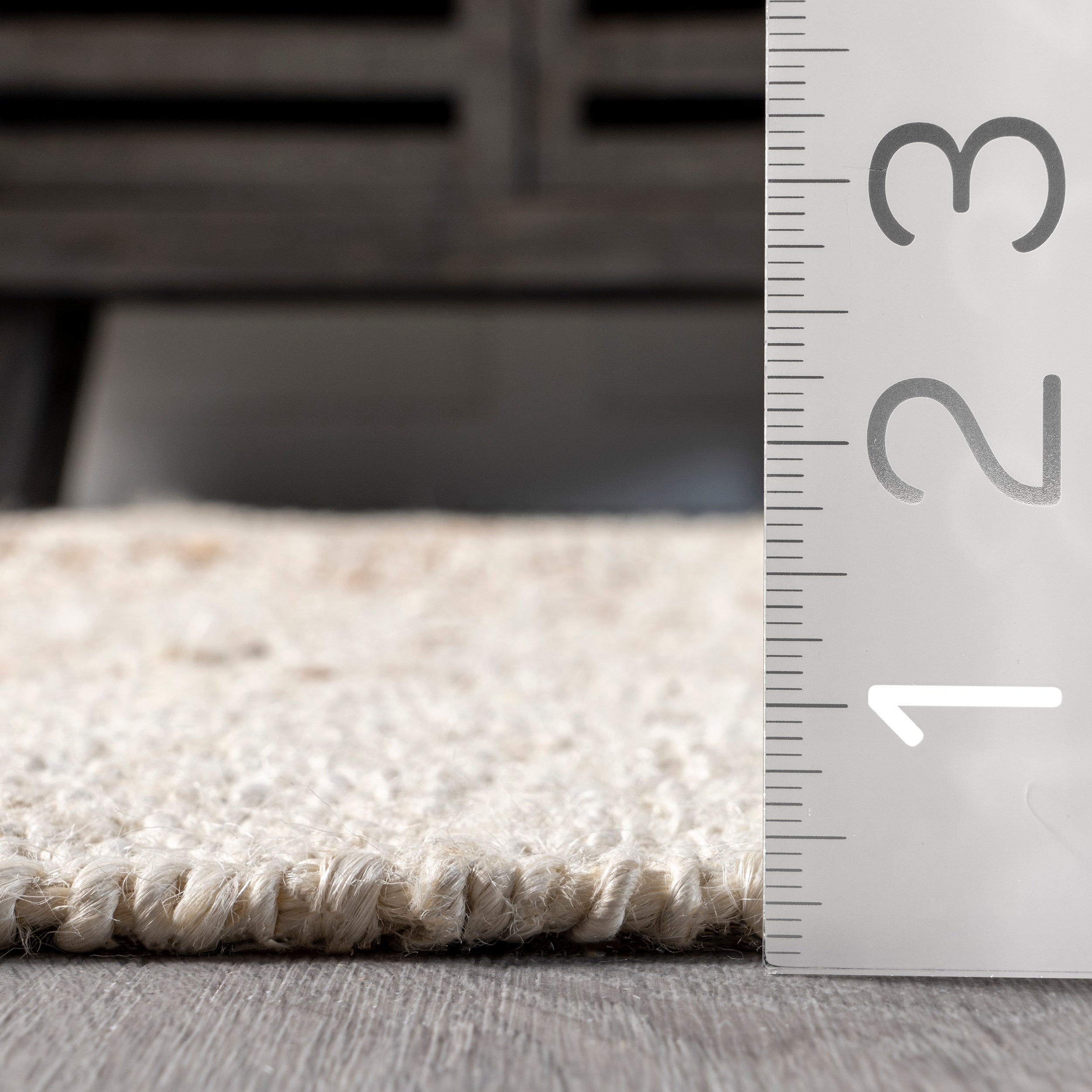 Fletcher Casual Jute Middle Tassel Area Rug - Image 3